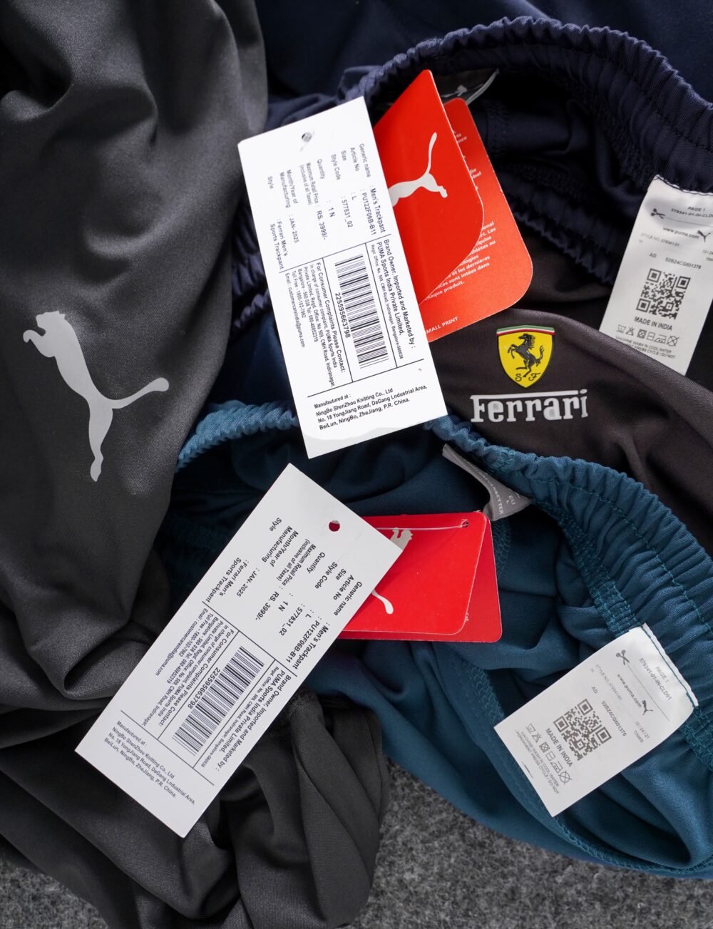 PUMA FERRARI PREMIUM QUALITY 4 WAY LYCRA WITH CUFF TRACK PANT - Image 2