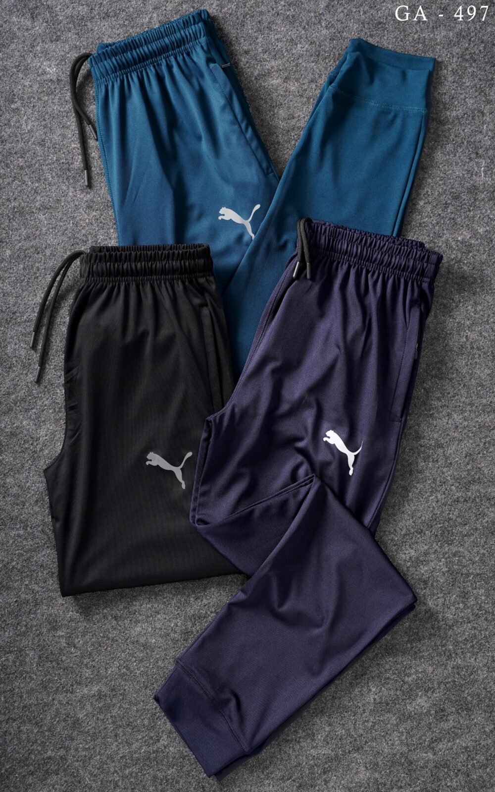 PUMA FERRARI PREMIUM QUALITY 4 WAY LYCRA WITH CUFF TRACK PANT - Image 6