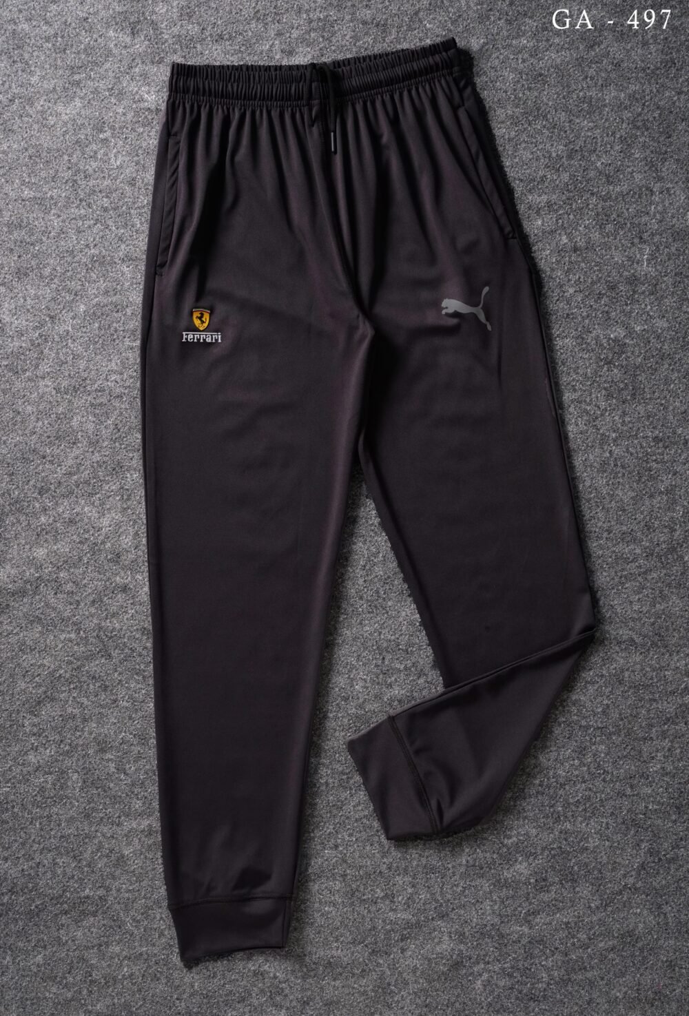PUMA FERRARI PREMIUM QUALITY 4 WAY LYCRA WITH CUFF TRACK PANT - Image 9