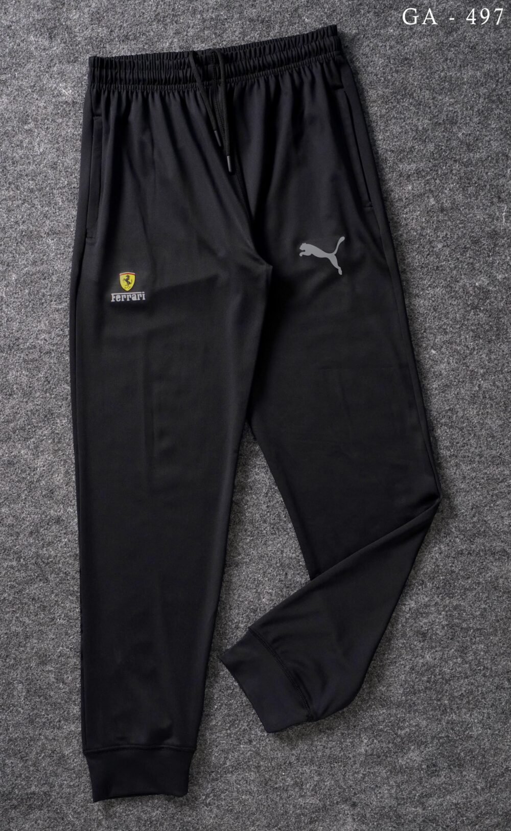 PUMA FERRARI PREMIUM QUALITY 4 WAY LYCRA WITH CUFF TRACK PANT - Image 10