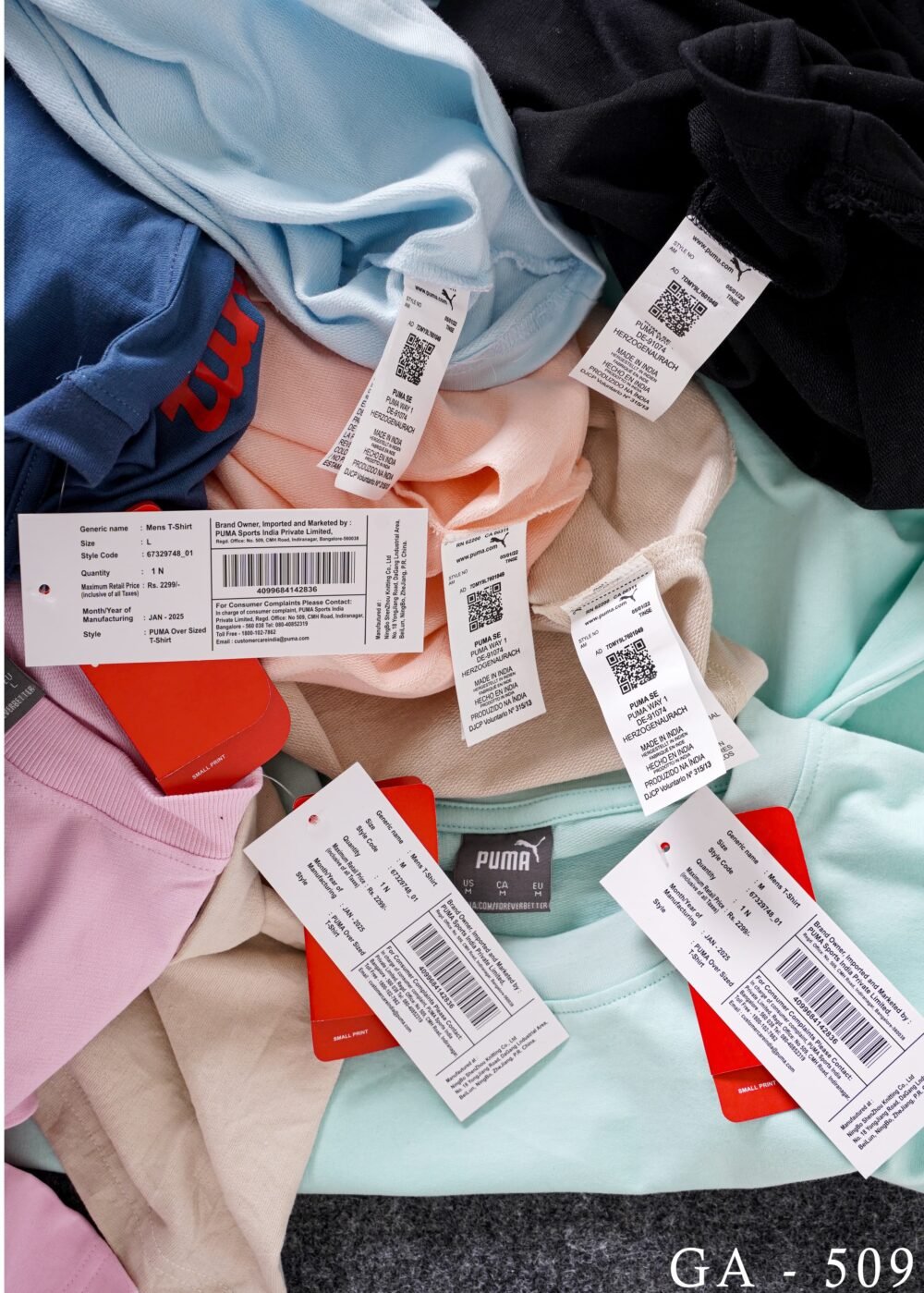 PUMA PRINTED STYLE OVER SIZED T-SHIRT HALF SLEEVE - Image 5