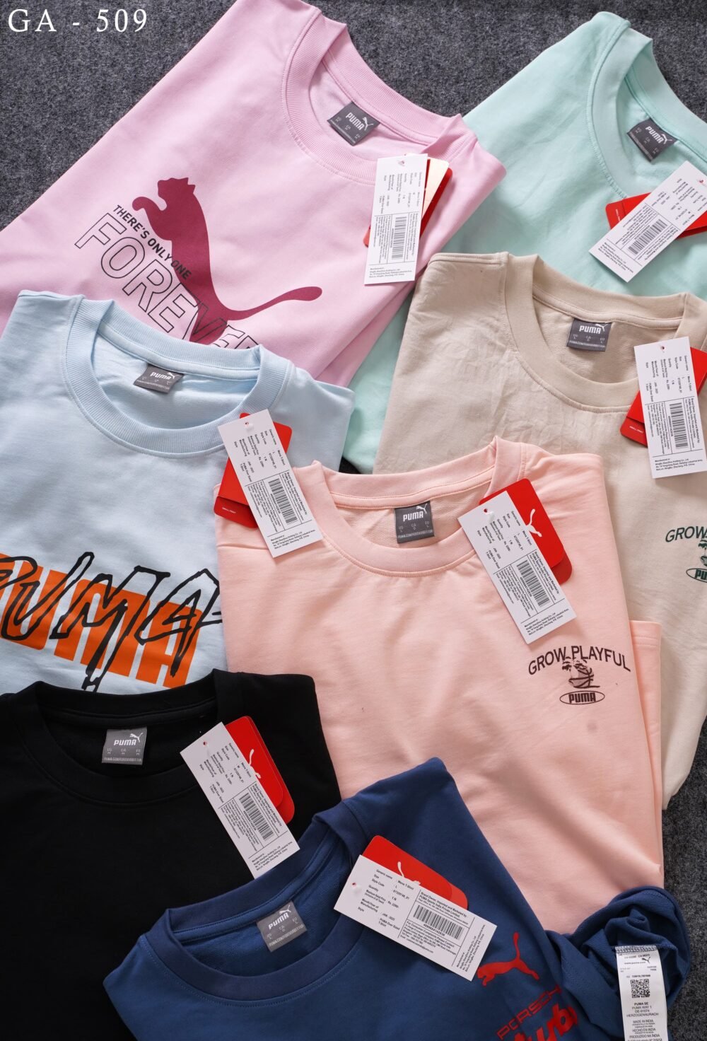 PUMA PRINTED STYLE OVER SIZED T-SHIRT HALF SLEEVE - Image 6