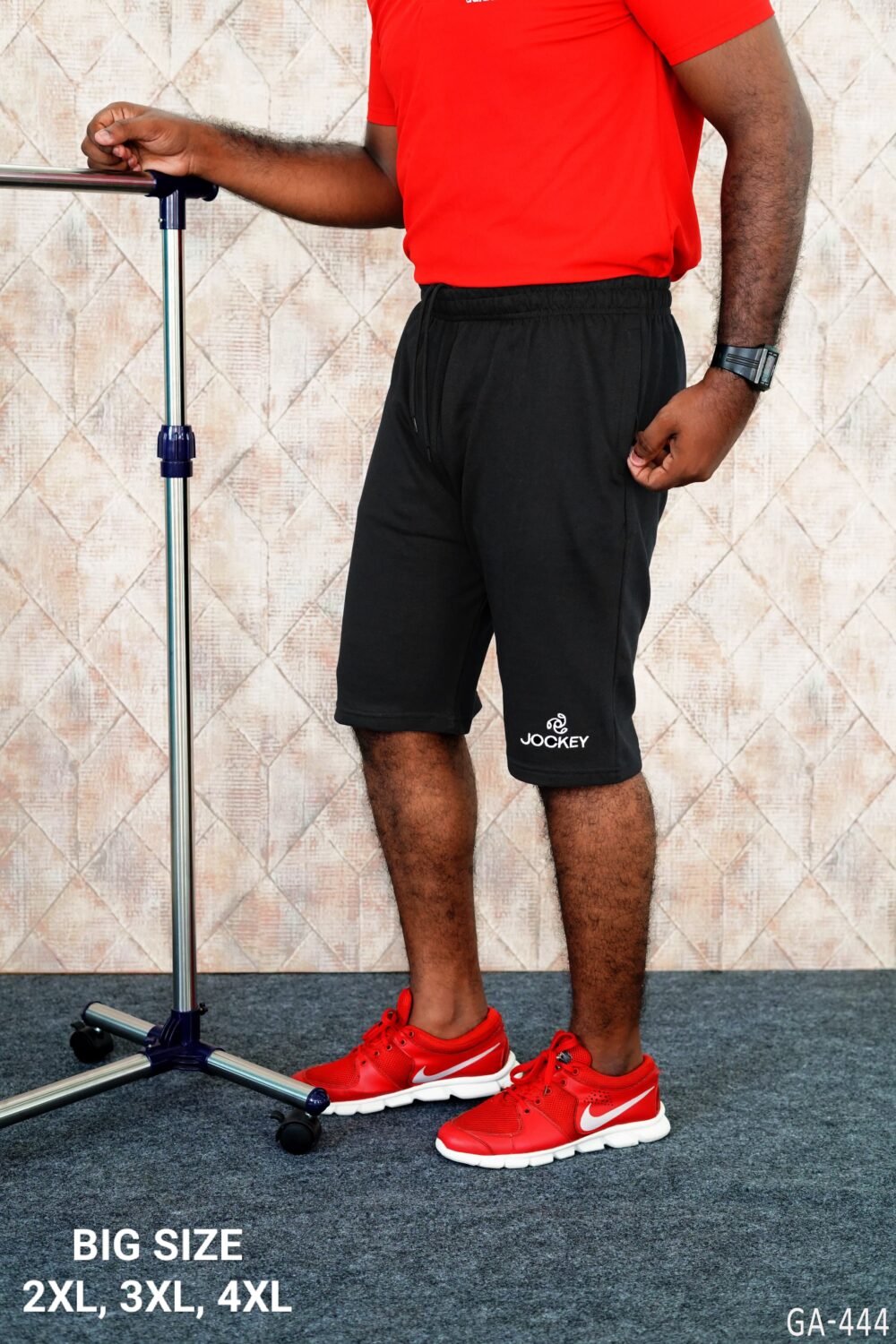 Jockey Premium Cotton Loop Knit Shorts - Plus Size [BIG SIZES] - Image 6