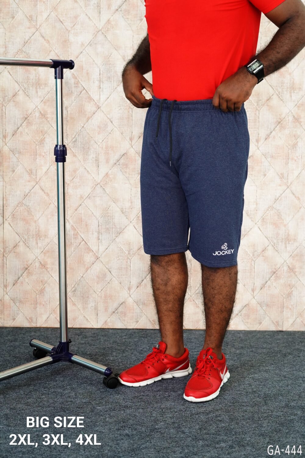 Jockey Premium Cotton Loop Knit Shorts - Plus Size [BIG SIZES] - Image 7