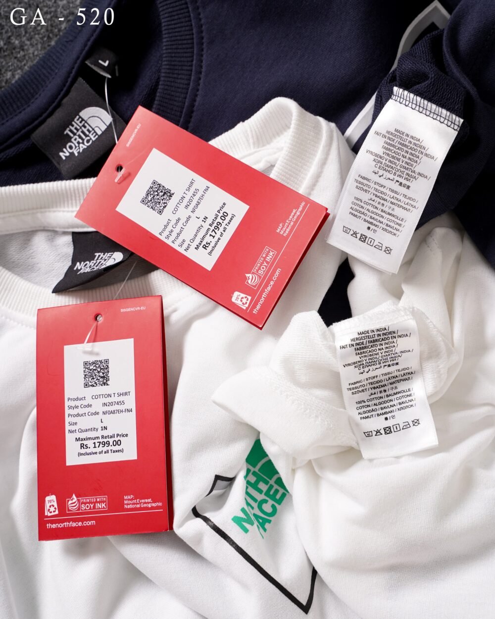 NORTH FACE FUNKY STYLE OVER SIZED T-SHIRT HALF SLEEVE - Image 7