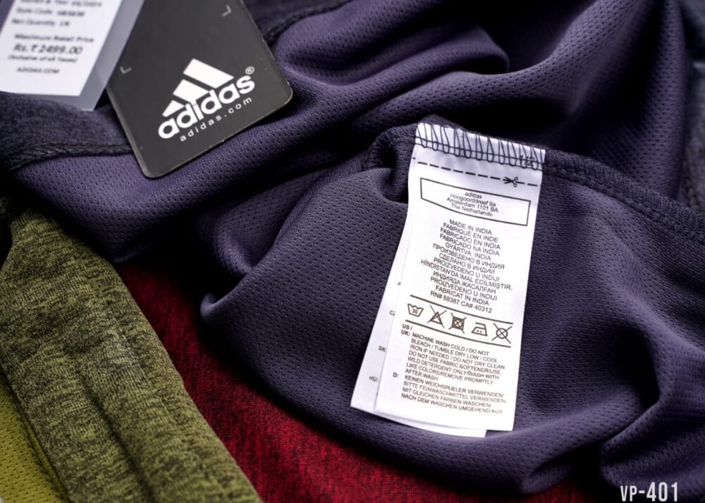 Adidas Plain Grindle Dot Knit Sports Polo T-shirt - Only L size - Image 6
