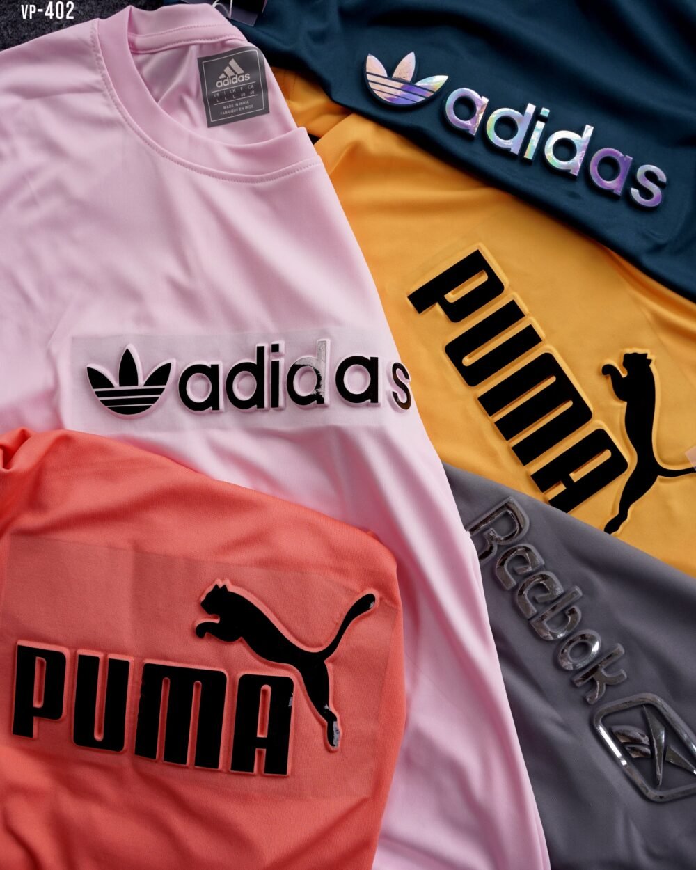 Adidas Sports 2 Way Lycra Saleena Embossed Roundneck T-Shirt - Image 2
