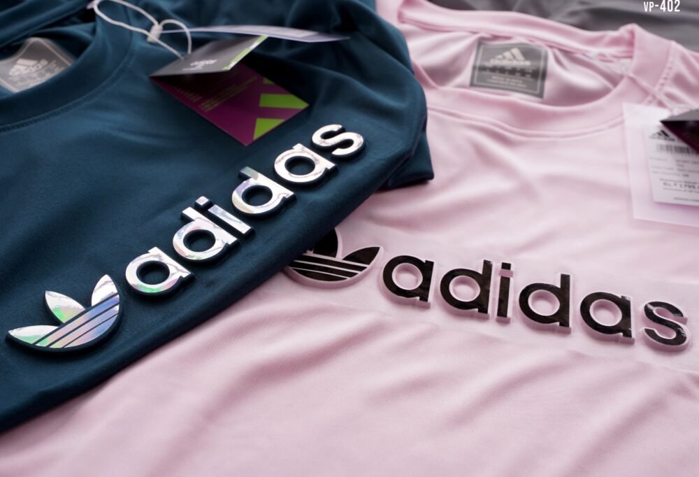 Adidas Sports 2 Way Lycra Saleena Embossed Roundneck T-Shirt - Image 3