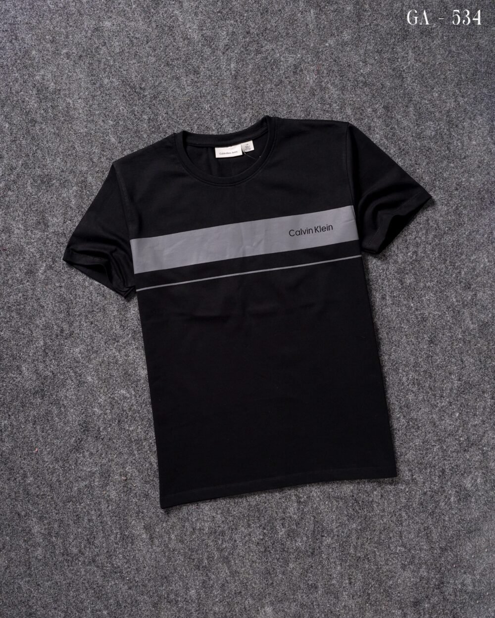 CALVIN KLEIN PRINTED COTTON ROUND NECK T-SHIRT - Image 6