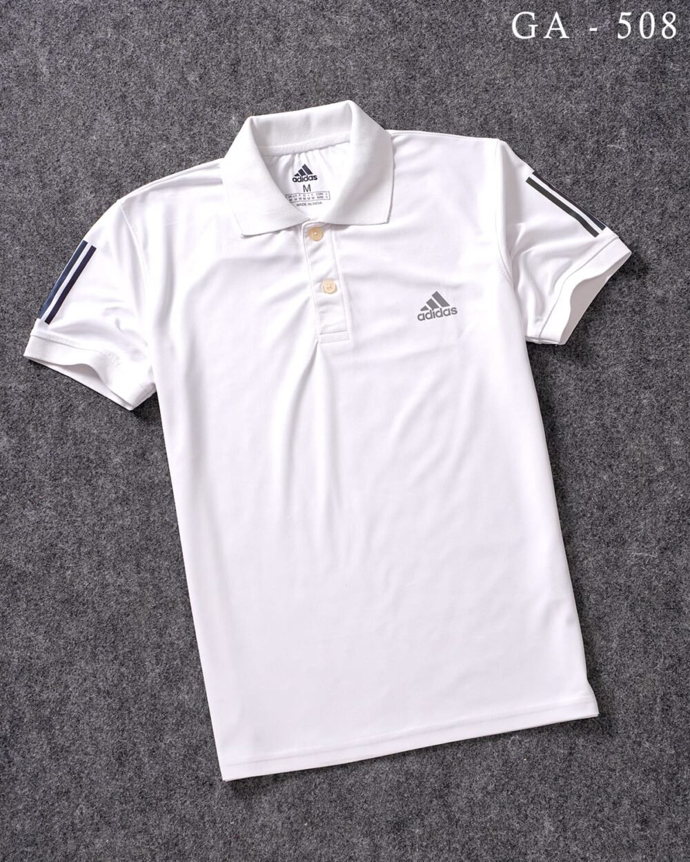 ADIDAS Plain Mars Sports Polo T-shirt - Image 7