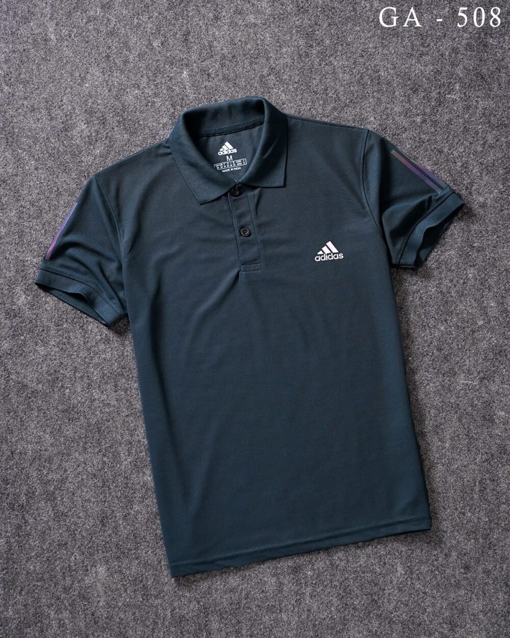 ADIDAS Plain Mars Sports Polo T-shirt - Image 2