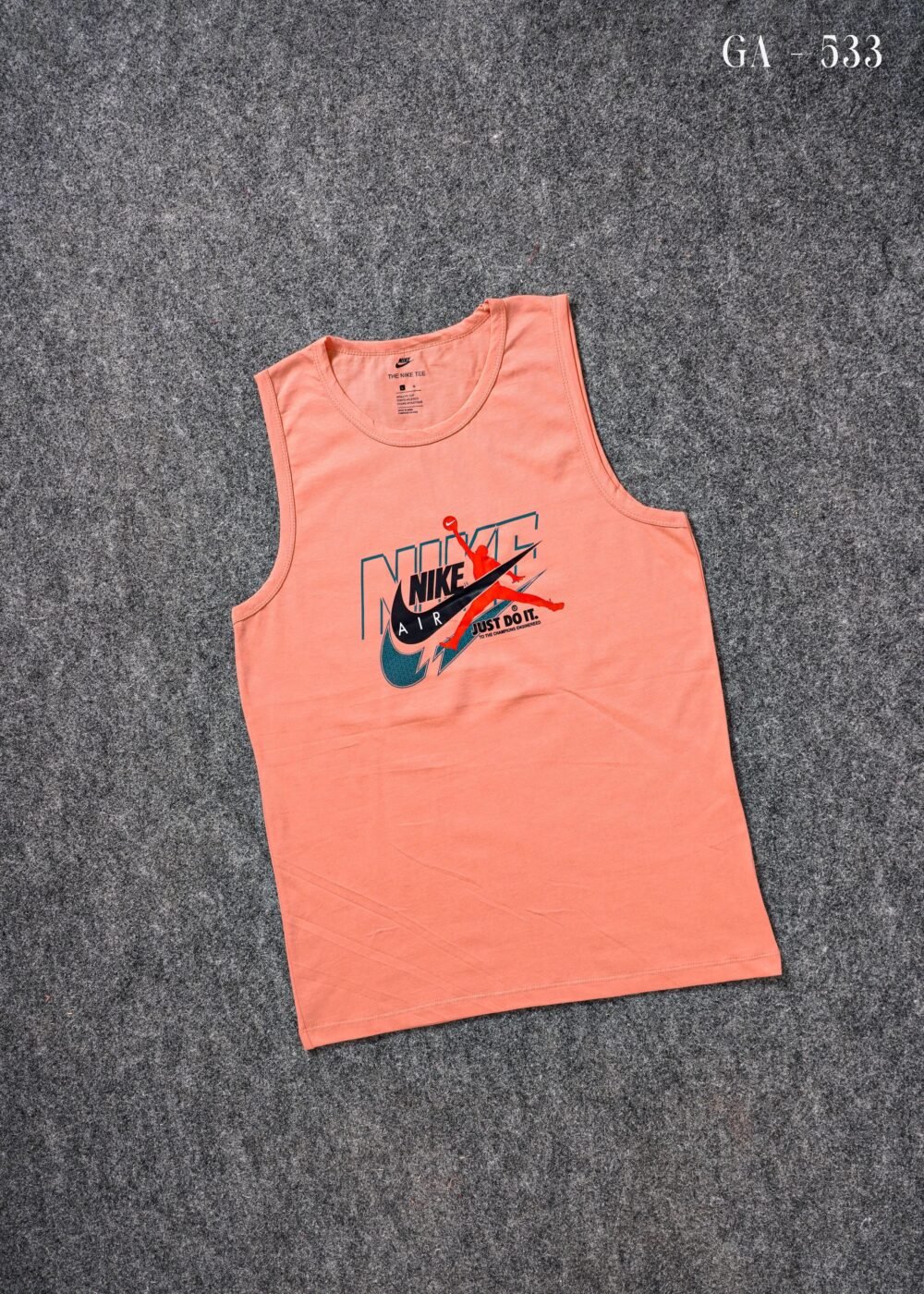 MULTI - BRAND MULTI COLOUR COTTON SLEEVELESS VEST / SANDOS - Image 10
