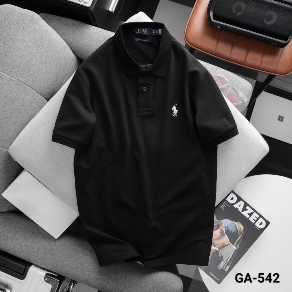 RL POLO PREMIUM COTTON PLAIN POLO T SHIRTS - Image 10