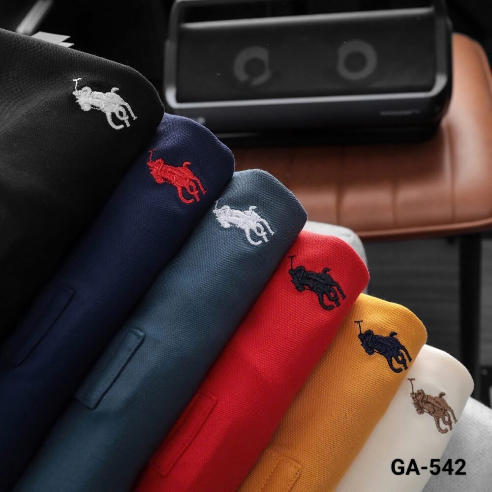 RL POLO PREMIUM COTTON PLAIN POLO T SHIRTS - Image 14