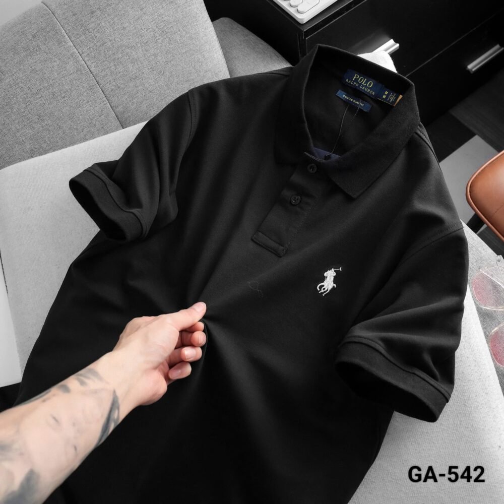 RL POLO PREMIUM COTTON PLAIN POLO T SHIRTS - Image 17