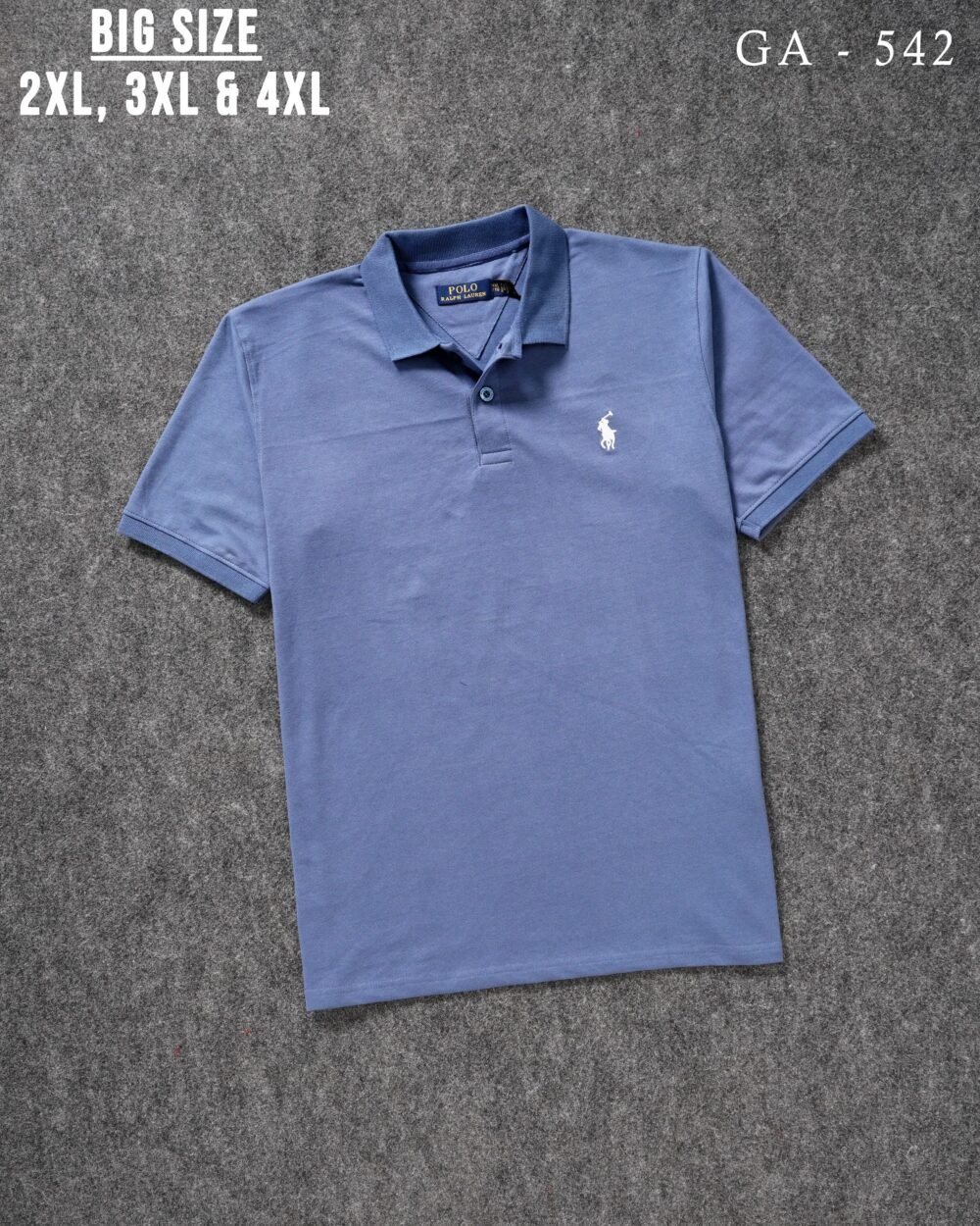 RL POLO PREMIUM COTTON PLAIN POLO T SHIRTS - Image 23