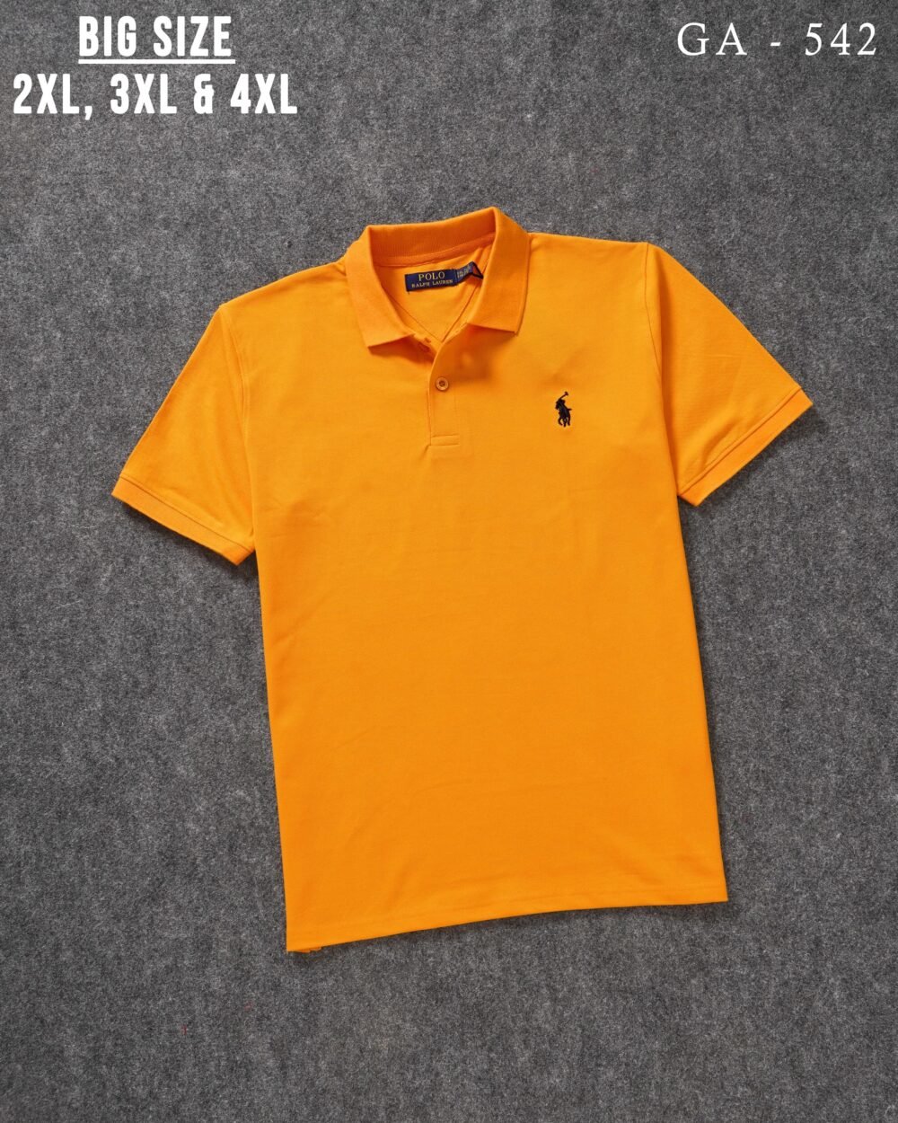 RL POLO PREMIUM COTTON PLAIN POLO T SHIRTS - Image 24