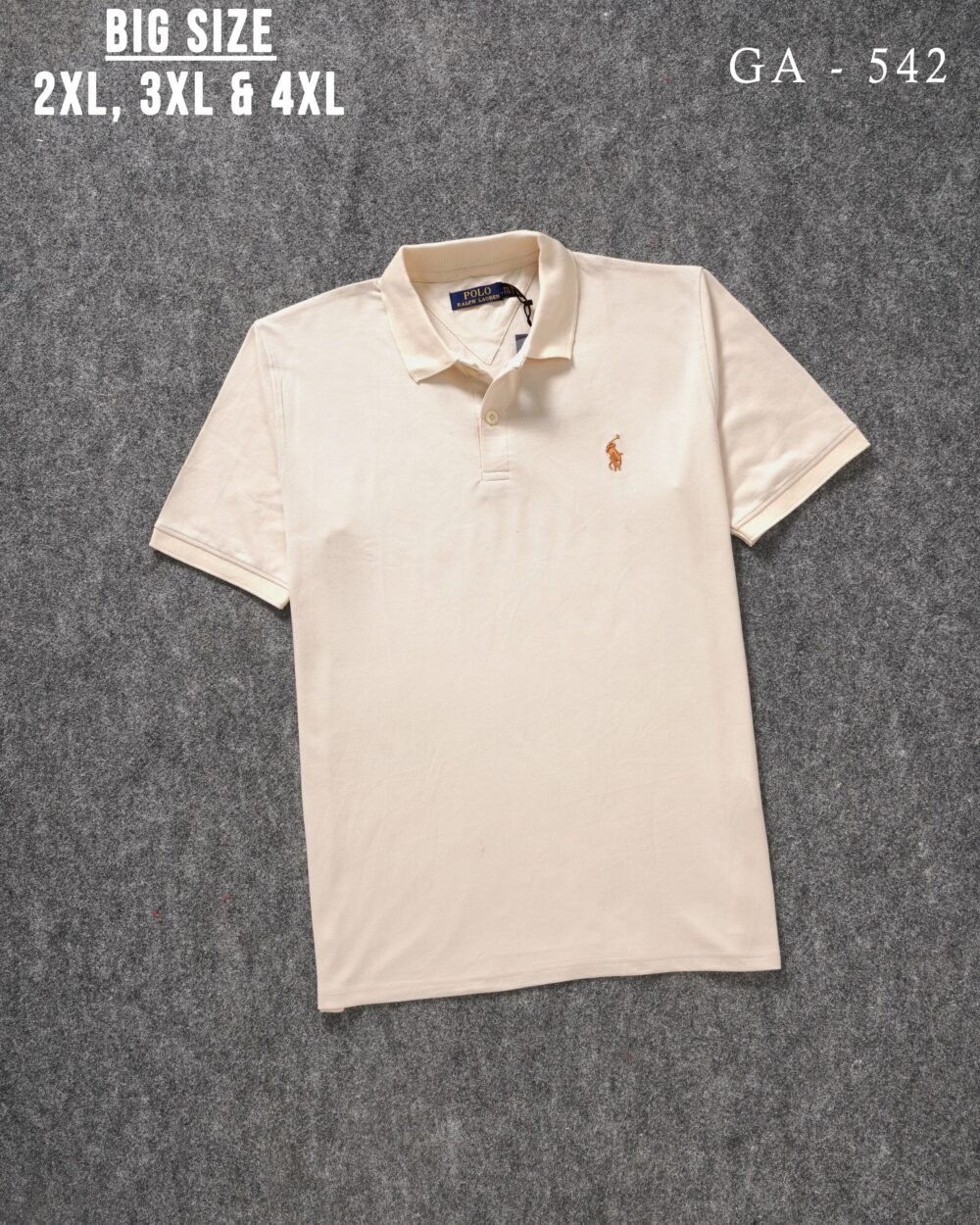 RL POLO PREMIUM COTTON PLAIN POLO T SHIRTS - Image 26
