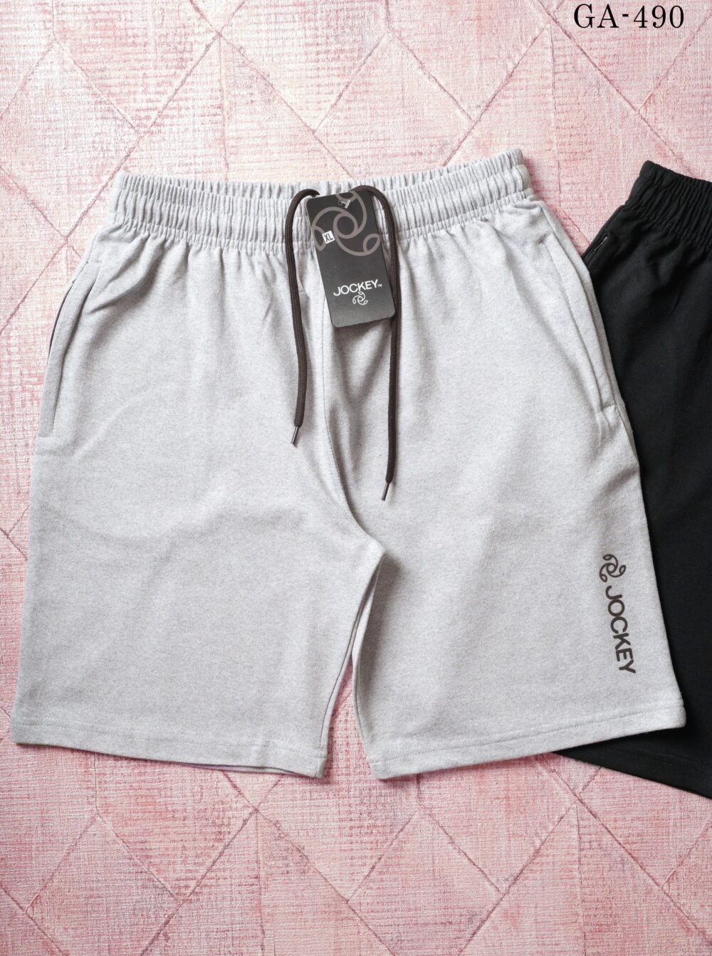 Multi Brand Cotton Loop Knit Shorts - Image 2