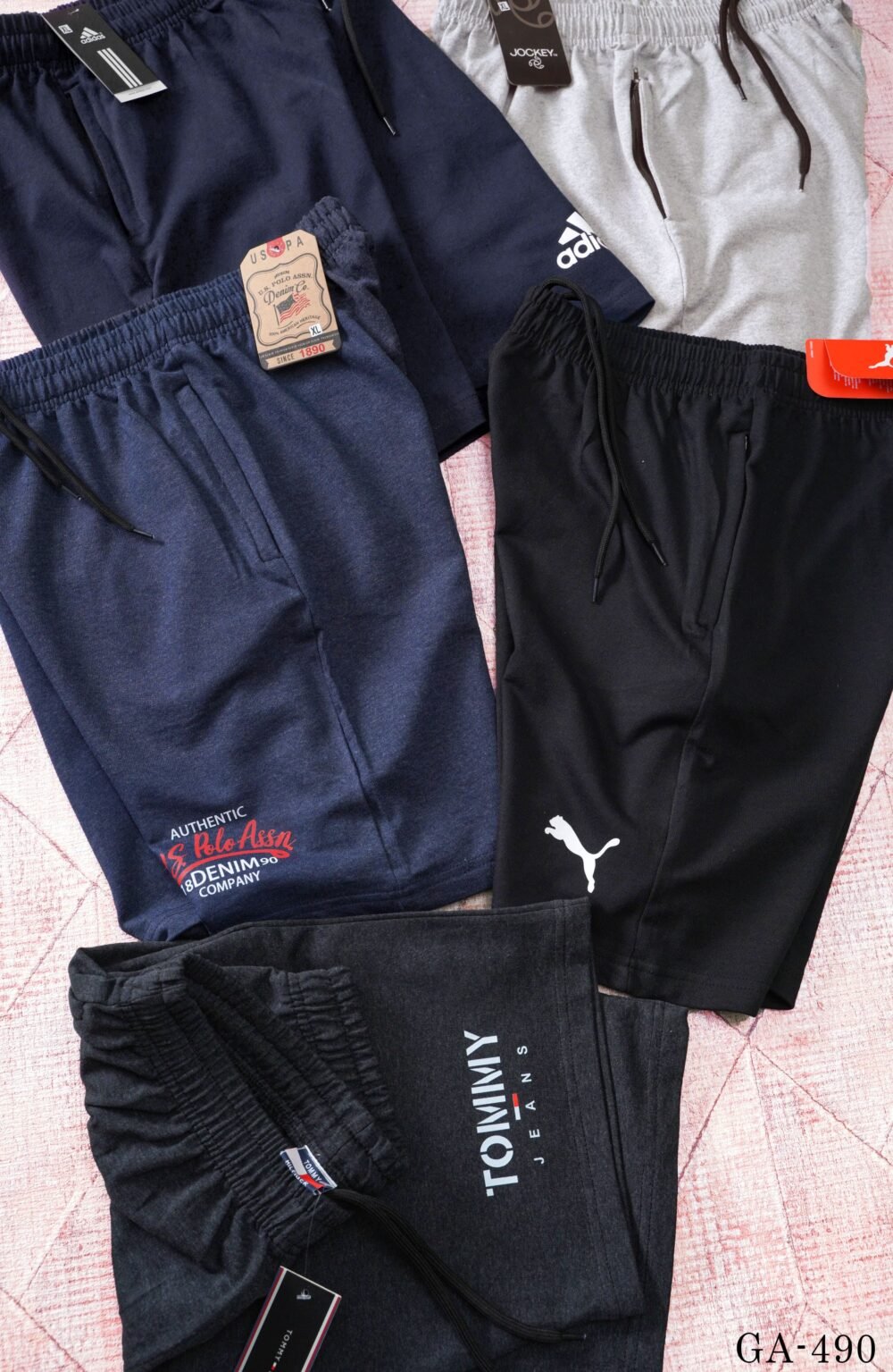 Multi Brand Cotton Loop Knit Shorts
