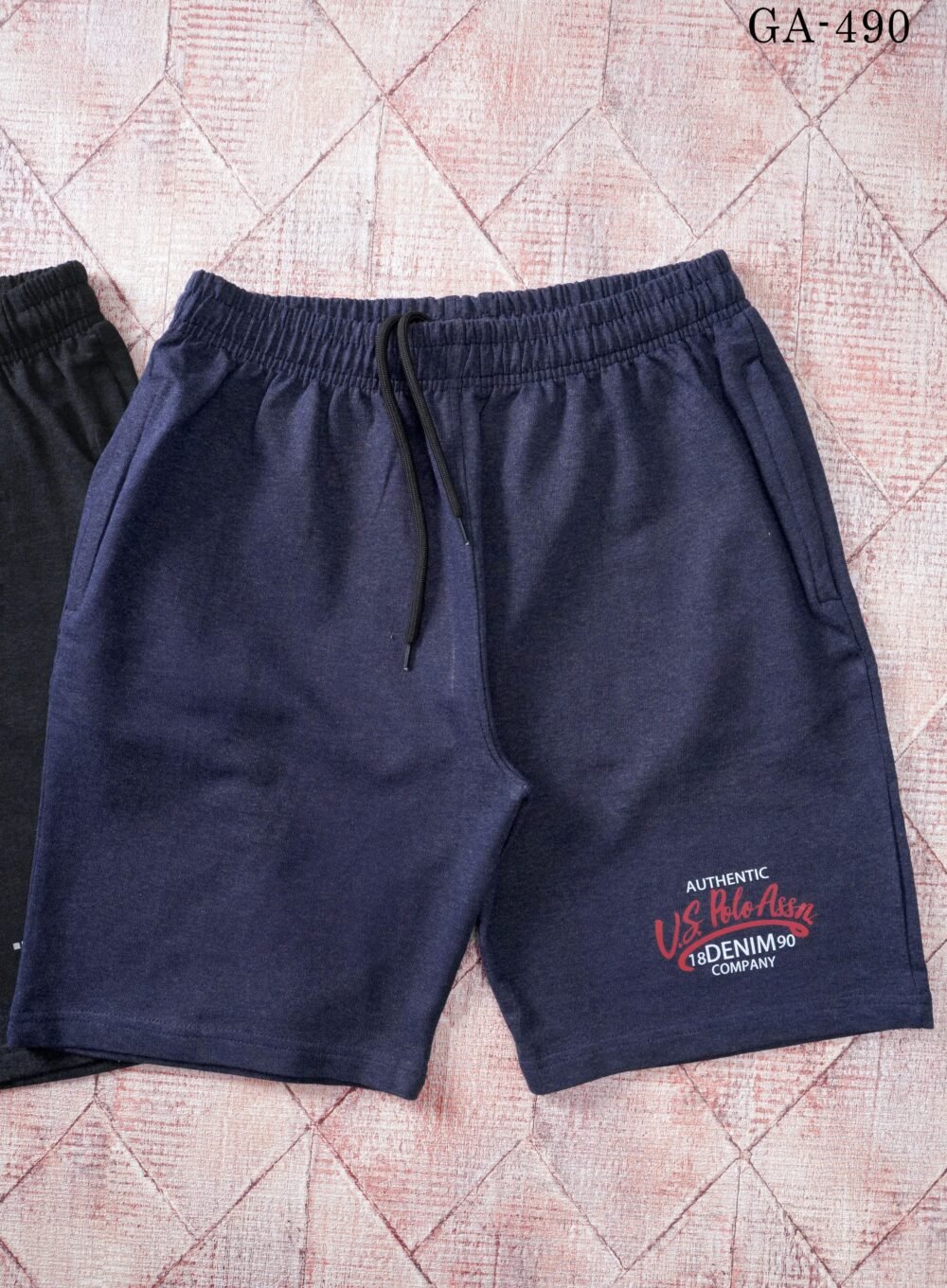 Multi Brand Cotton Loop Knit Shorts - Image 9