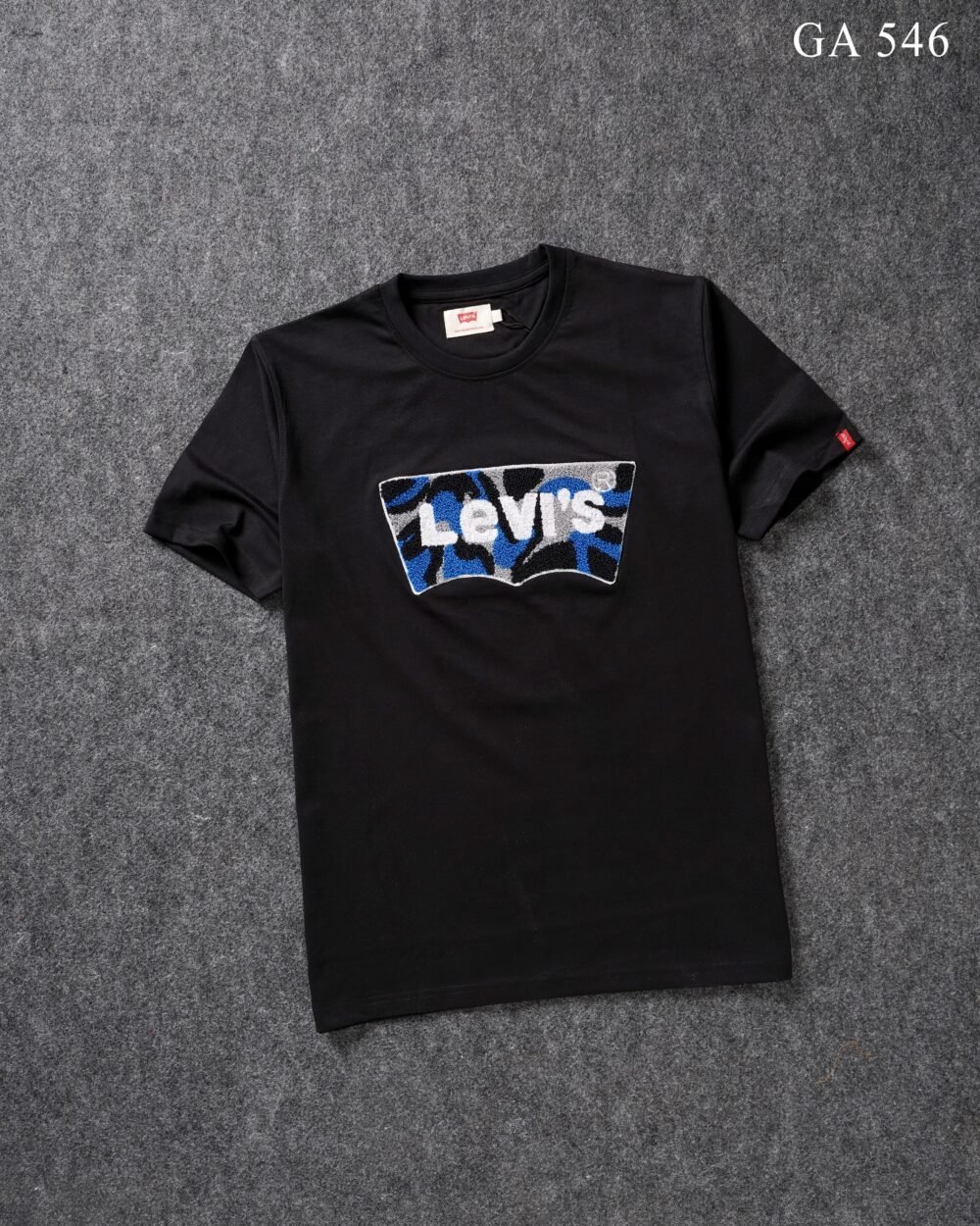 LEVIS CHEST EMBROIDERY COTTON ROUND NECK T-SHIRT - Image 11