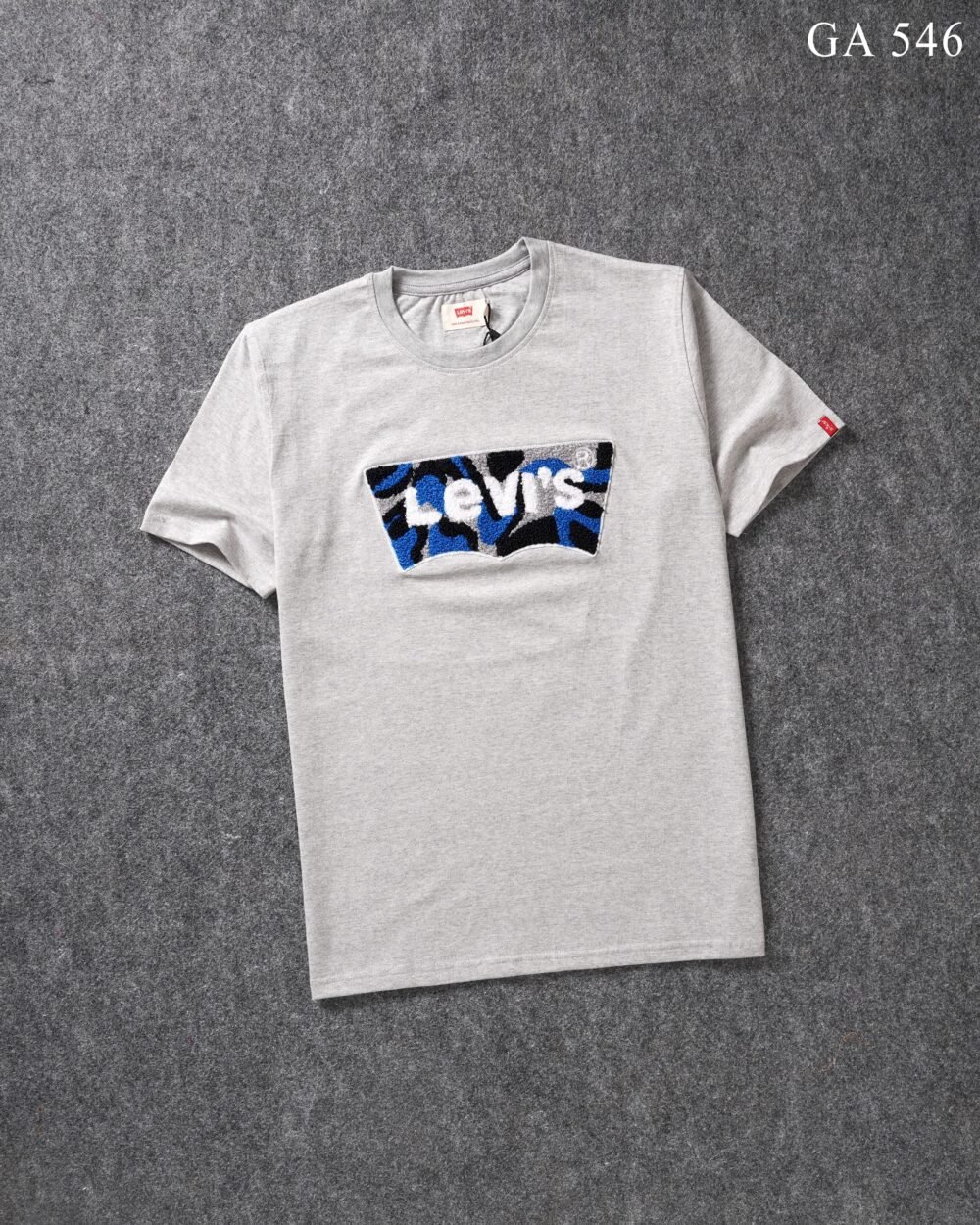 LEVIS CHEST EMBROIDERY COTTON ROUND NECK T-SHIRT - Image 12