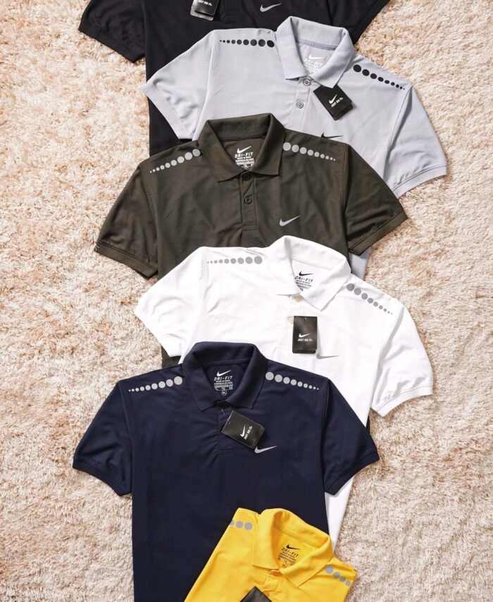 NIKE Premium Quality Plain Mars Sports Polo T-shirt