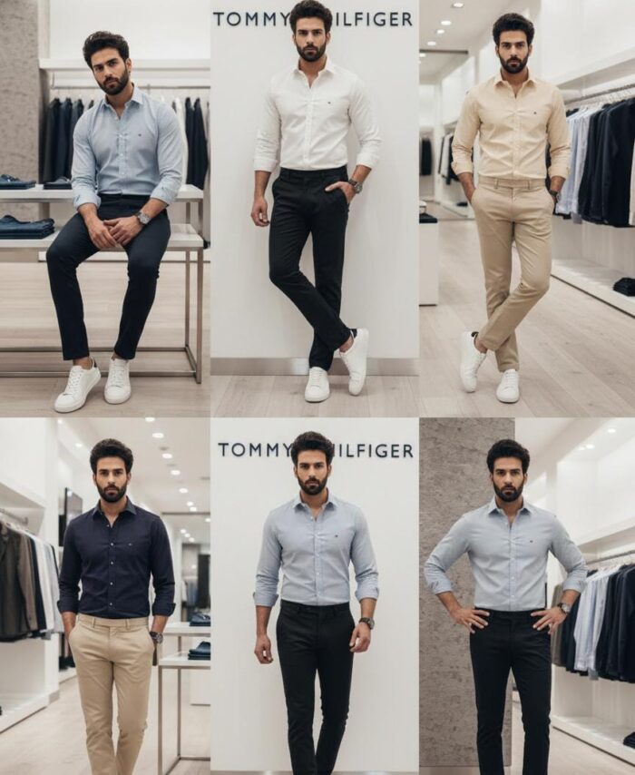 Brand New TMY Premium Cotton Linen Plain Shirts Full Sleeve