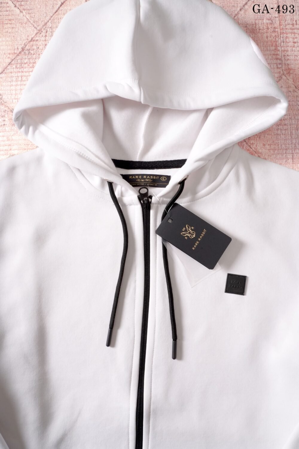 Rare Rabbit Premium Quality Fleece Fabric Zipper Hoodies - Image 3