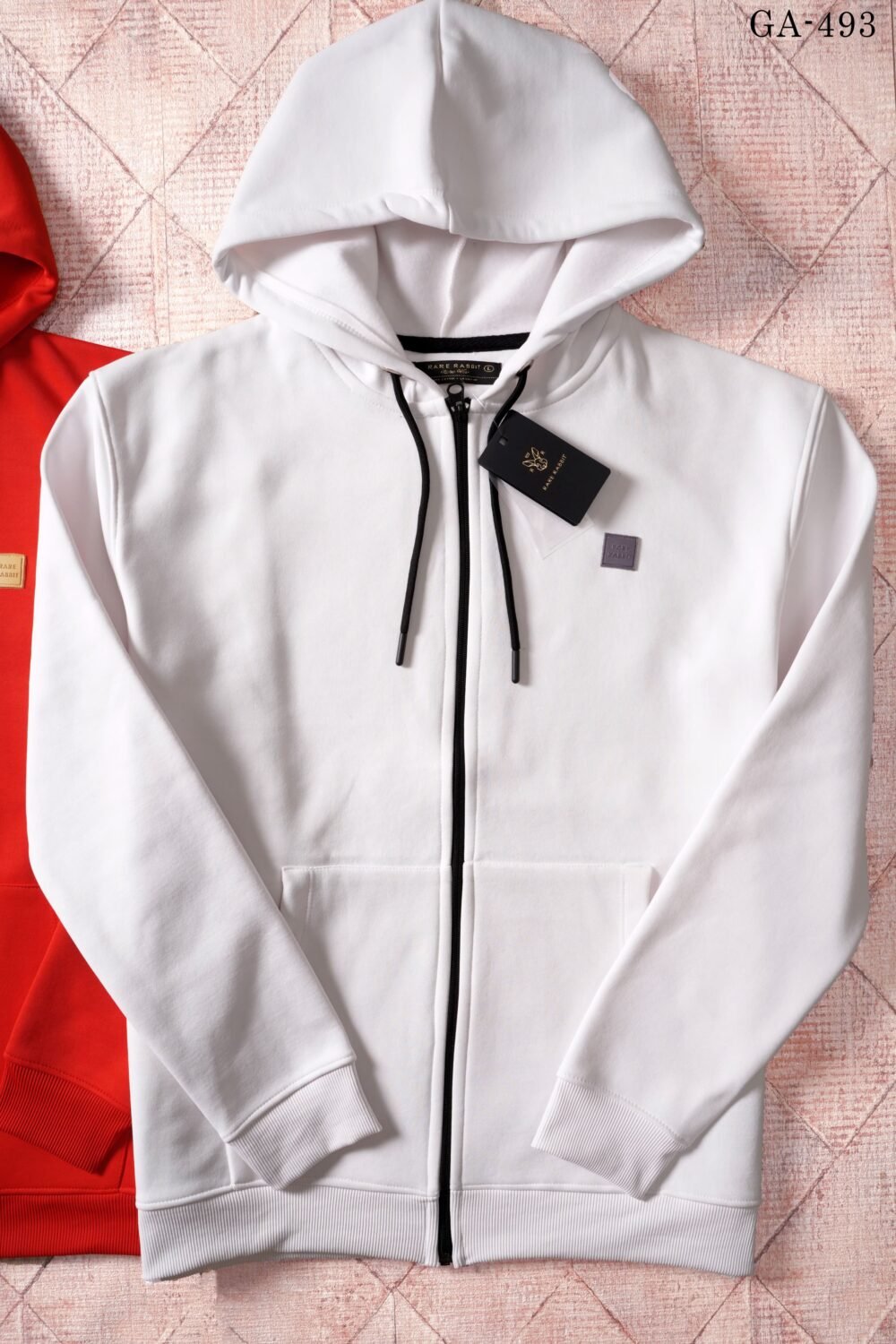 Rare Rabbit Premium Quality Fleece Fabric Zipper Hoodies - Image 5
