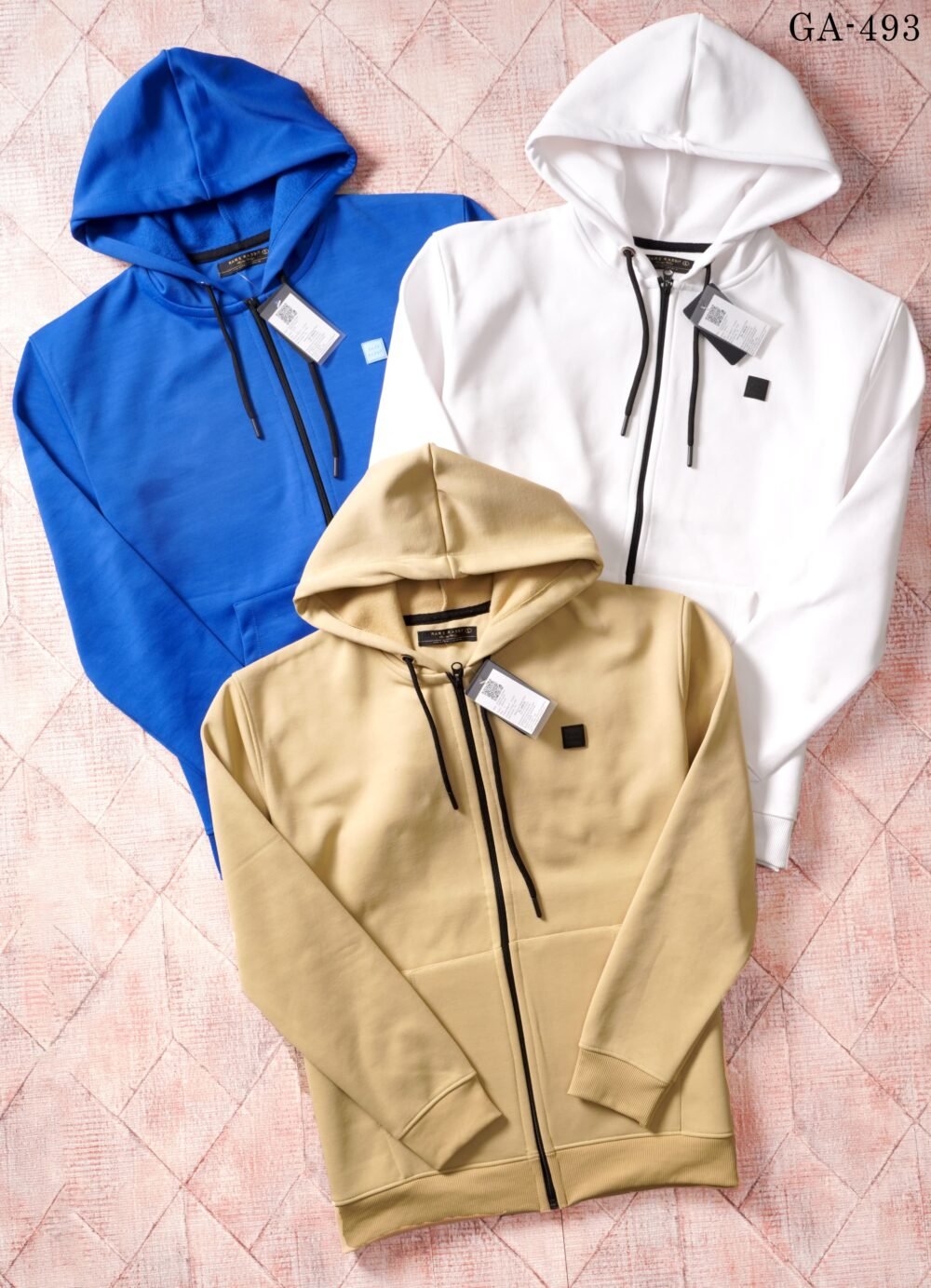 Rare Rabbit Premium Quality Fleece Fabric Zipper Hoodies - Image 9