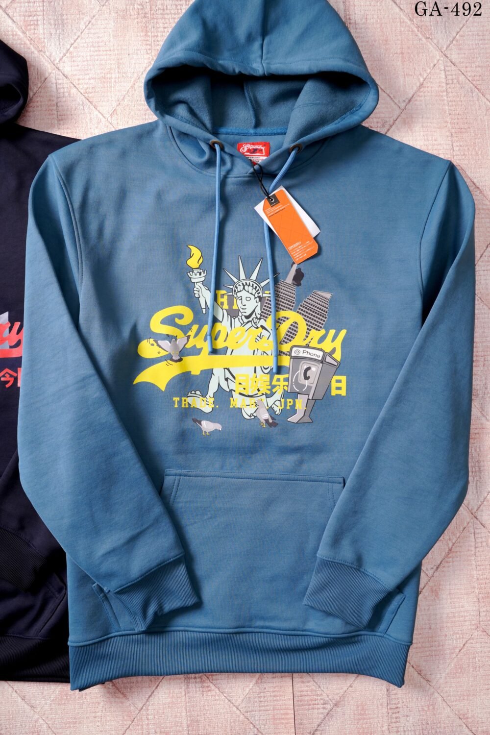 Superdry Printed Premium Quality Fleece Hoodies - Image 4