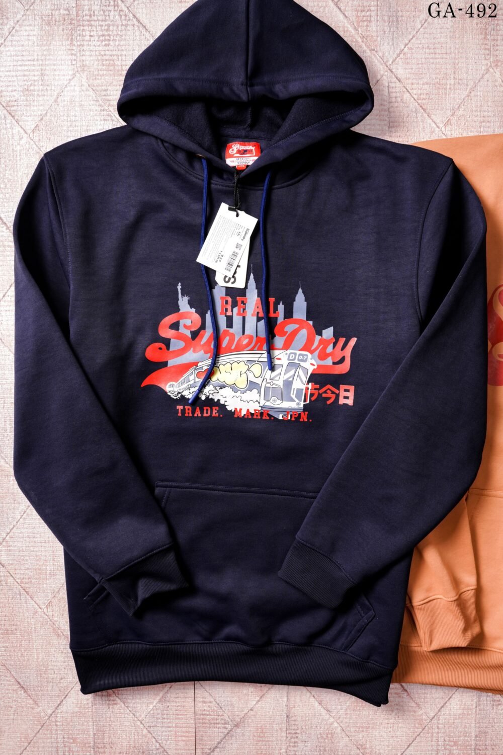 Superdry Printed Premium Quality Fleece Hoodies - Image 13