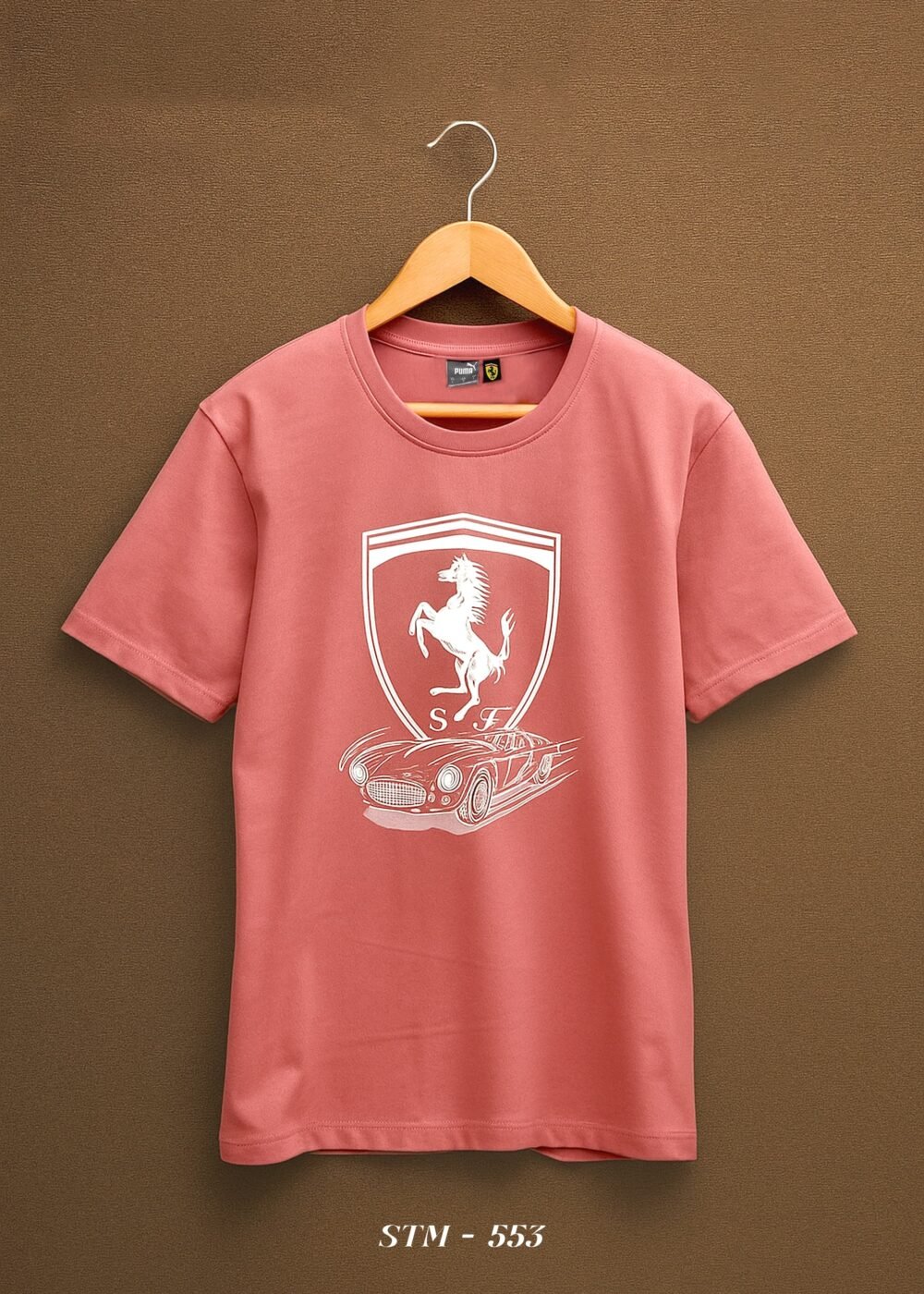 MULTIBRAND PRINTED COTTON ROUND NECK HALF SLEEVE T-SHIRT - Image 4