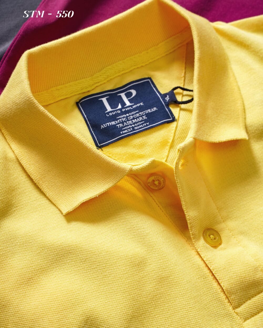 Louis Philippe Premium Cotton Pique Pocket Polo T-Shirt - Image 6