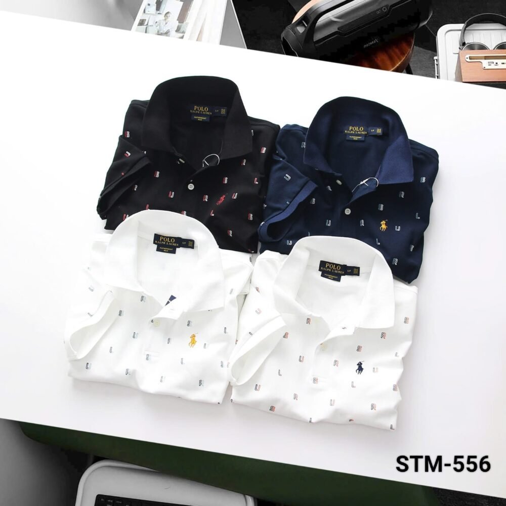 RL Polo Premium Cotton Printed Pique Polo T-Shirt - Image 2