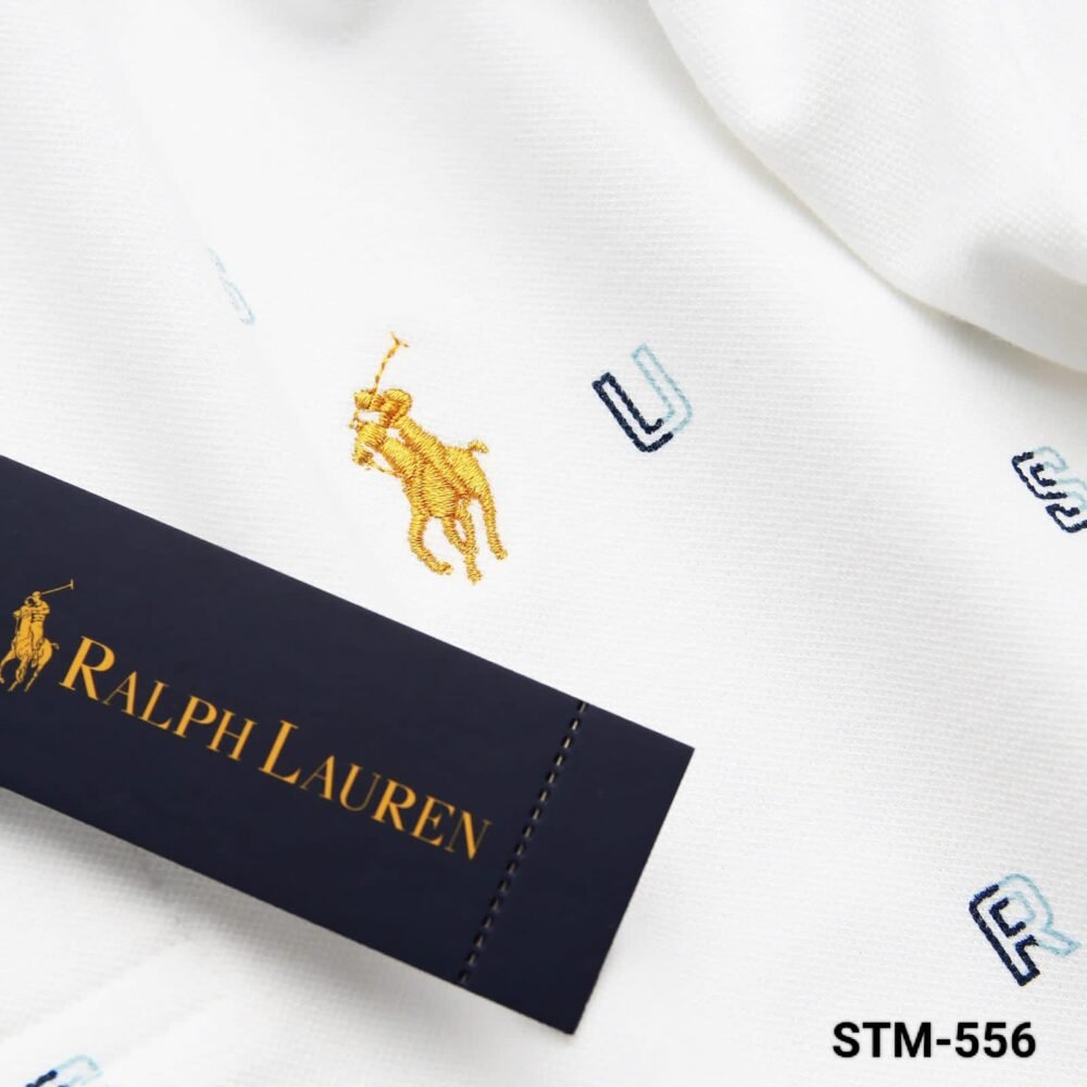 RL Polo Premium Cotton Printed Pique Polo T-Shirt - Image 3