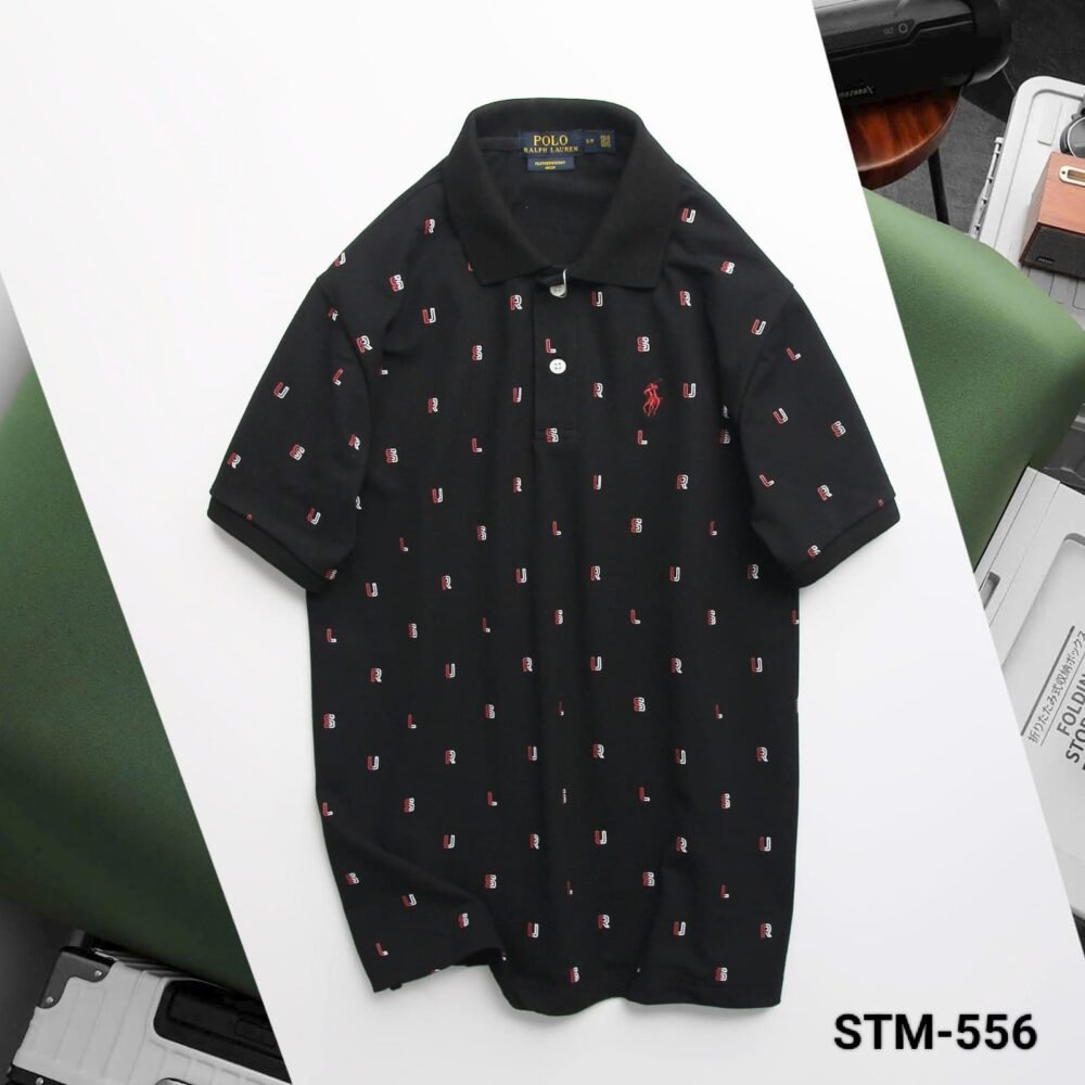 RL Polo Premium Cotton Printed Pique Polo T-Shirt - Image 8
