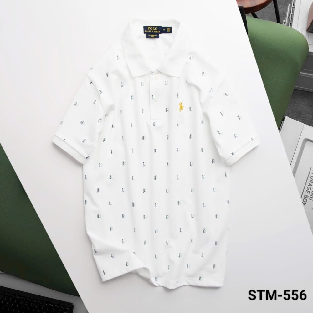 RL Polo Premium Cotton Printed Pique Polo T-Shirt - Image 9