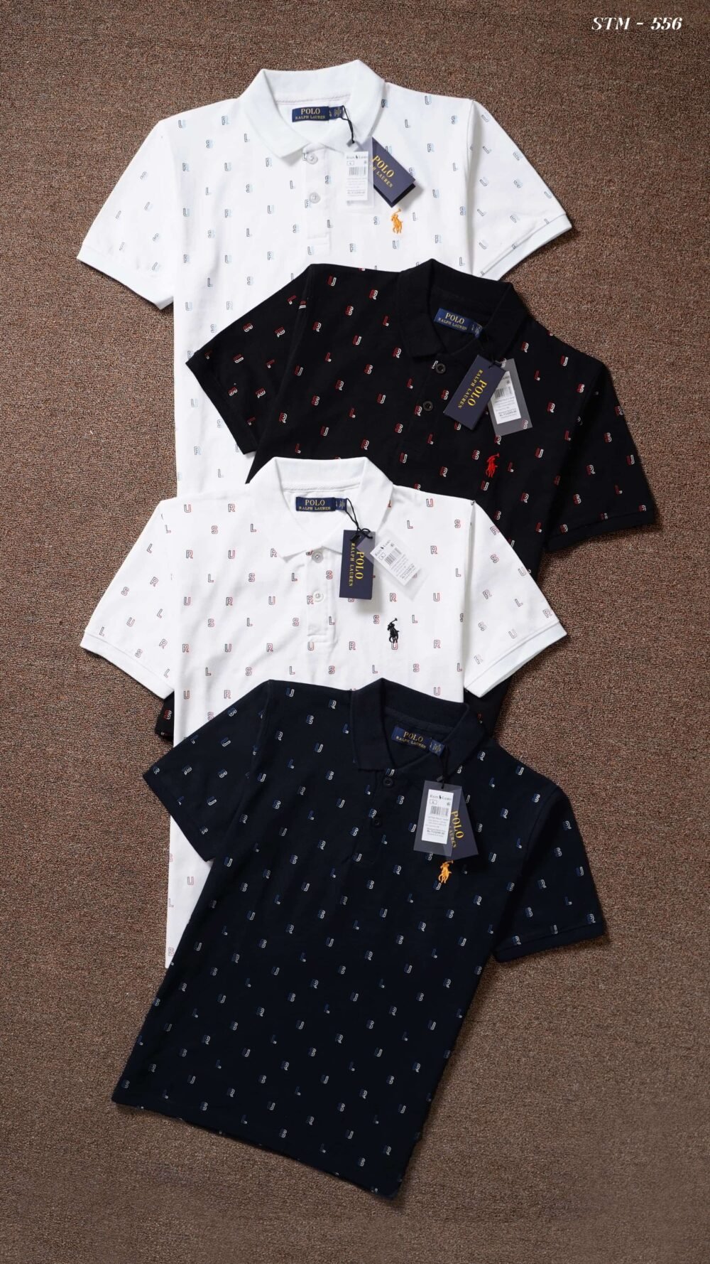 RL Polo Premium Cotton Printed Pique Polo T-Shirt