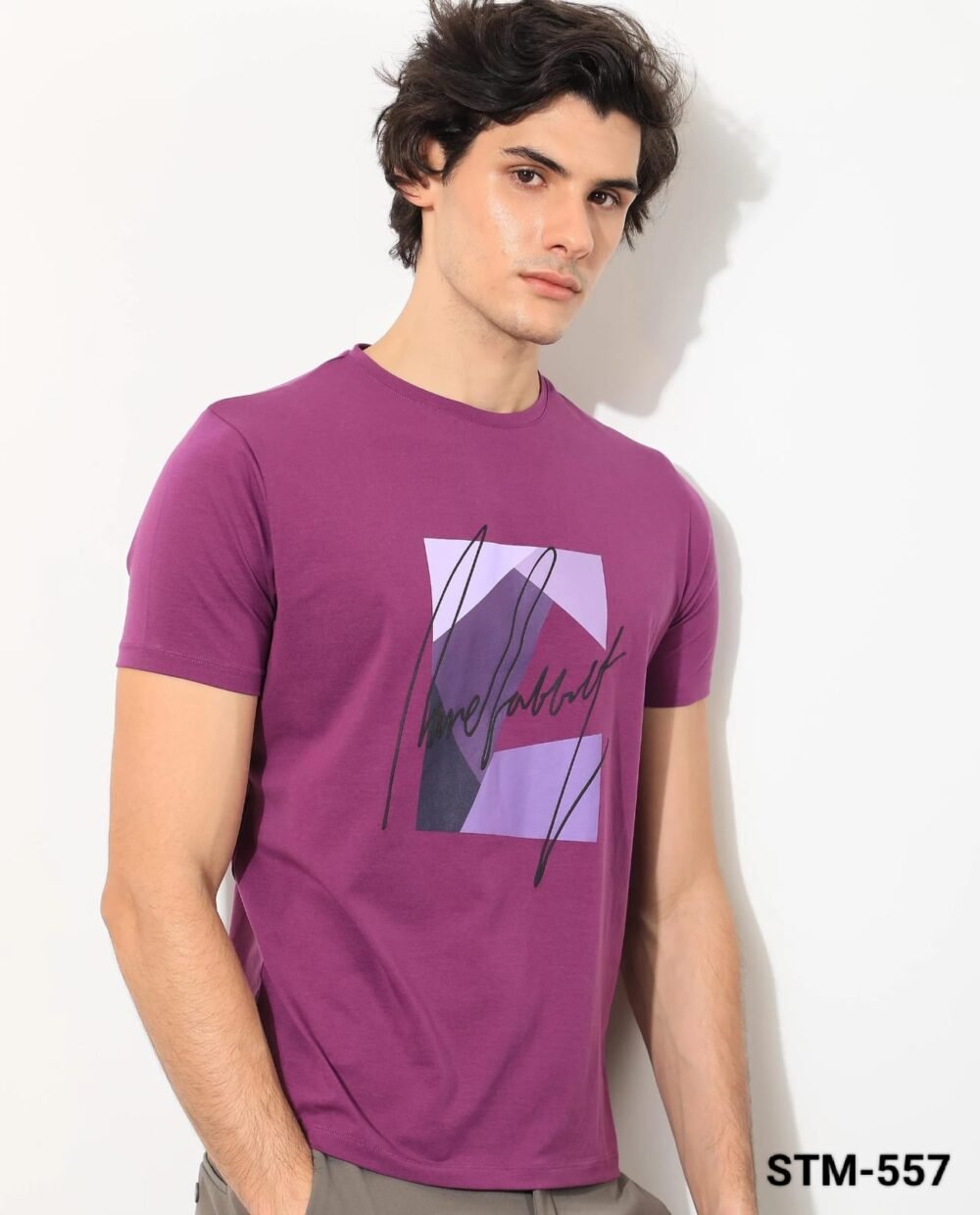 RARE RABBIT COTTON PRINTED ROUND NECK HALF SLEEVE T-SHIRT - Image 5