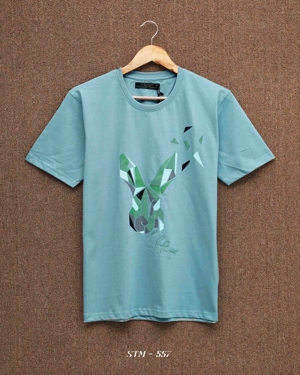 RARE RABBIT COTTON PRINTED ROUND NECK HALF SLEEVE T-SHIRT - Image 12