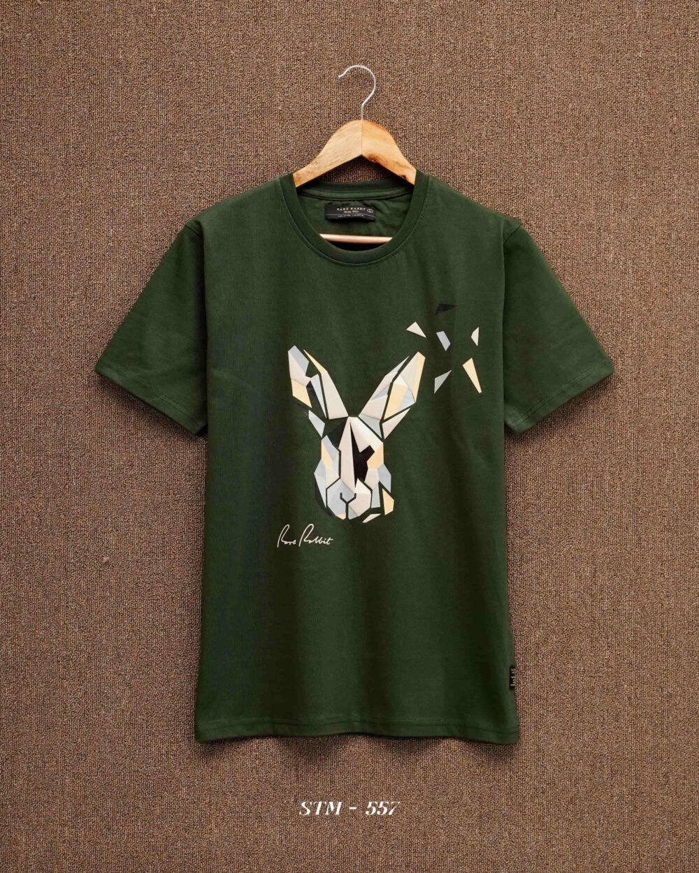 RARE RABBIT COTTON PRINTED ROUND NECK HALF SLEEVE T-SHIRT - Image 13