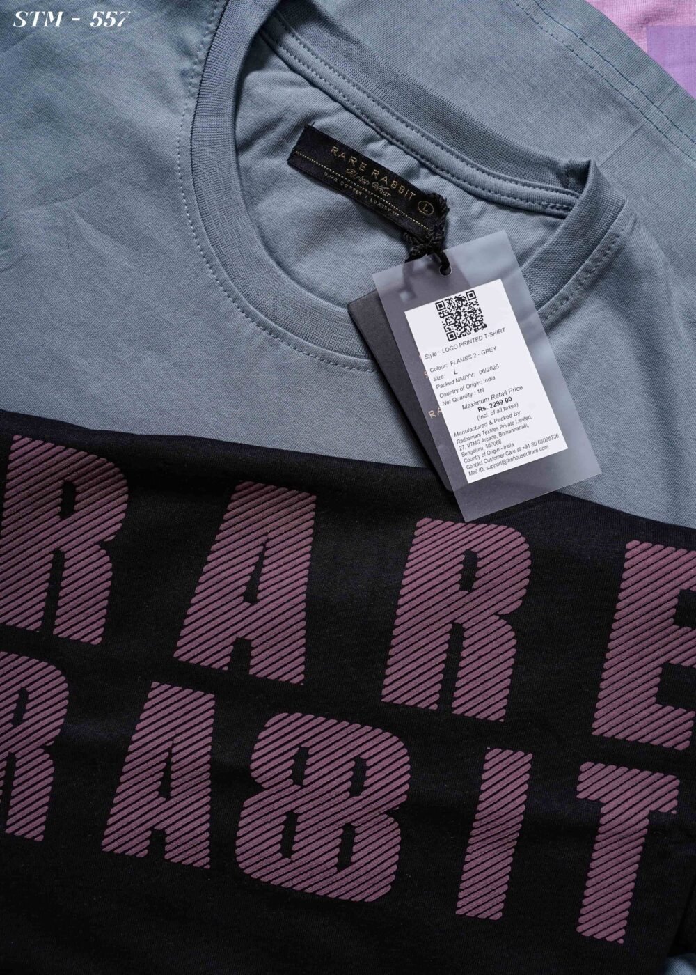 RARE RABBIT COTTON PRINTED ROUND NECK HALF SLEEVE T-SHIRT - Image 15