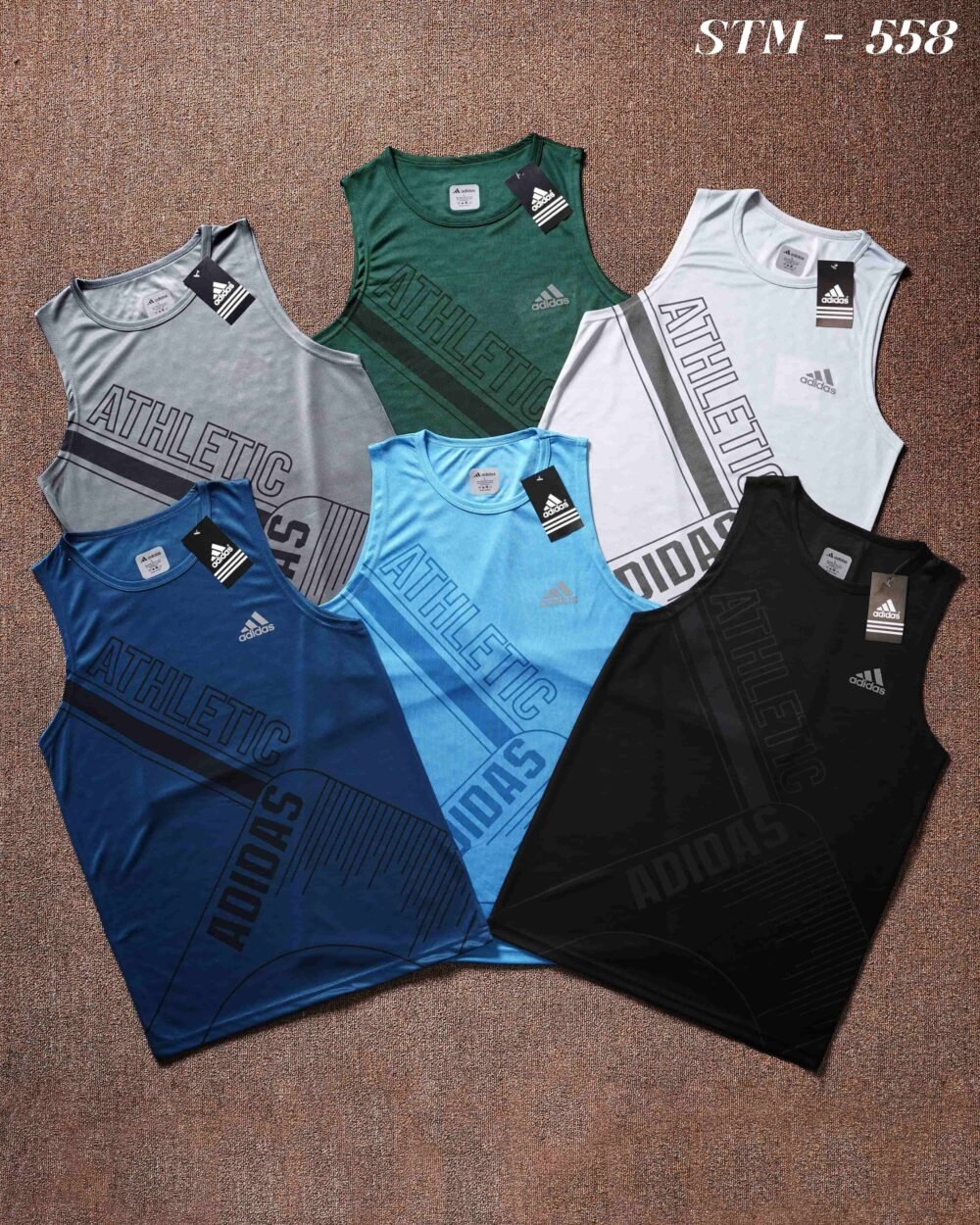 Adidas Premium Quality Dri Fit Polyester Sleeveless - Image 13