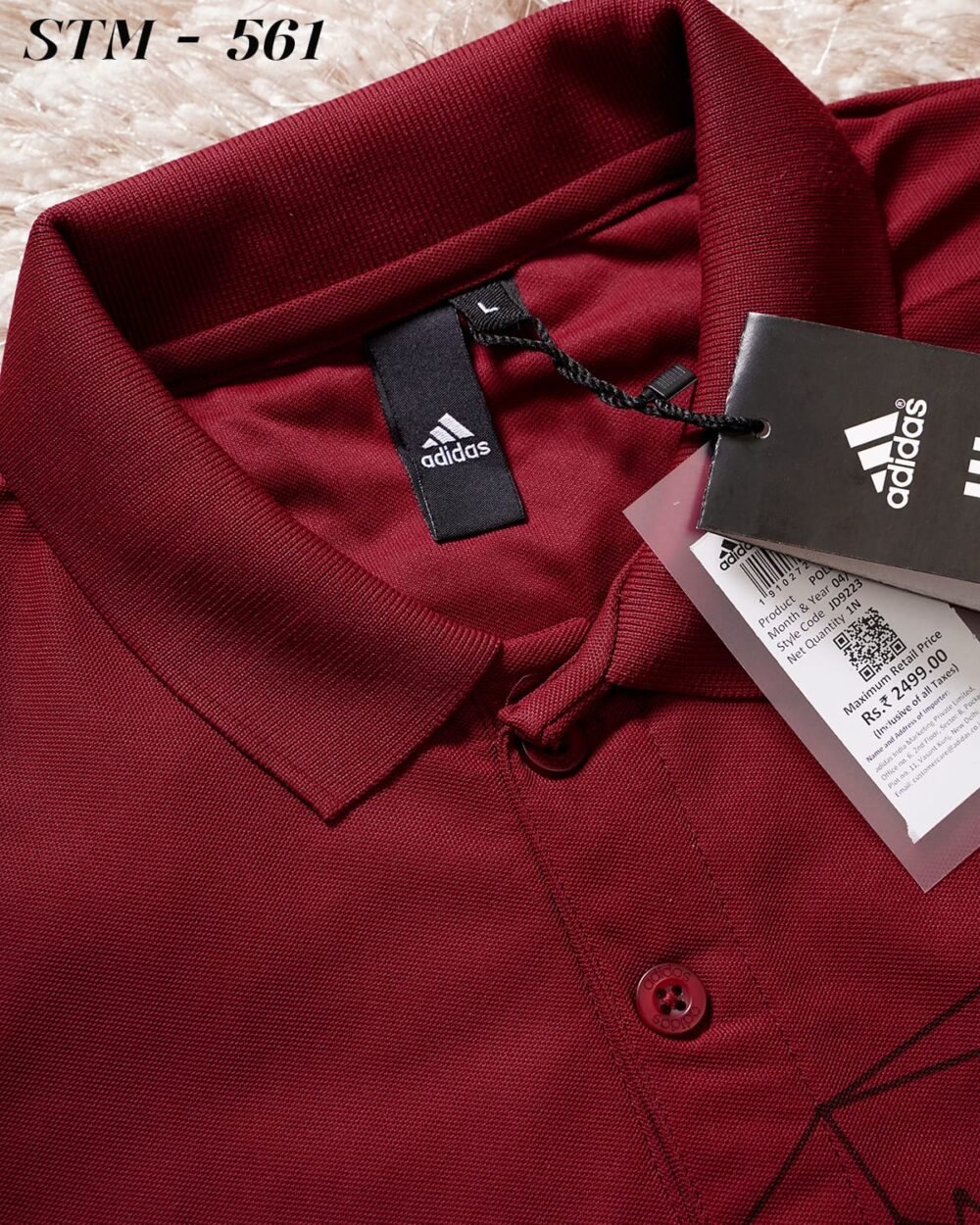 Adidas Printed Mars Sports Pique Polo T-shirt - Image 9