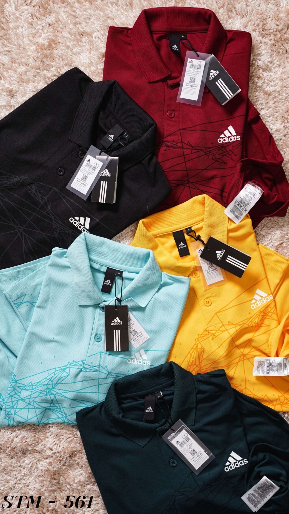 Adidas Printed Mars Sports Pique Polo T-shirt - Image 2