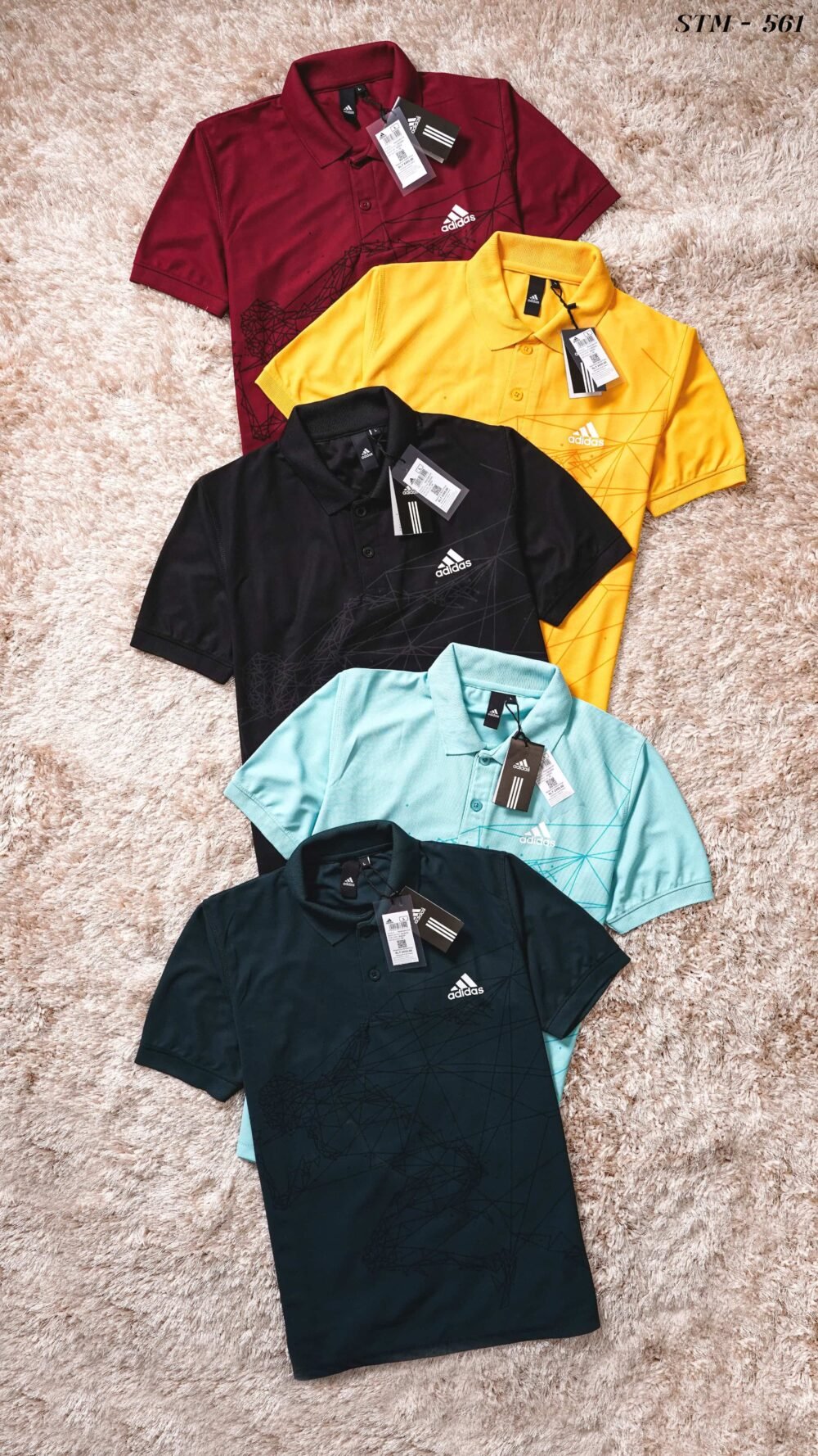Adidas Printed Mars Sports Pique Polo T-shirt