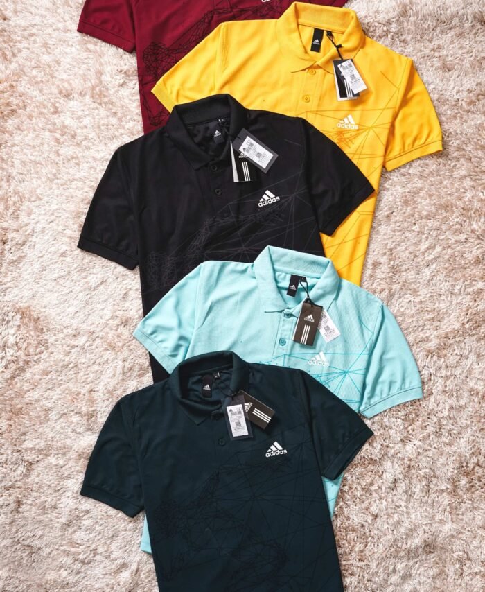 Adidas Printed Mars Sports Pique Polo T-shirt